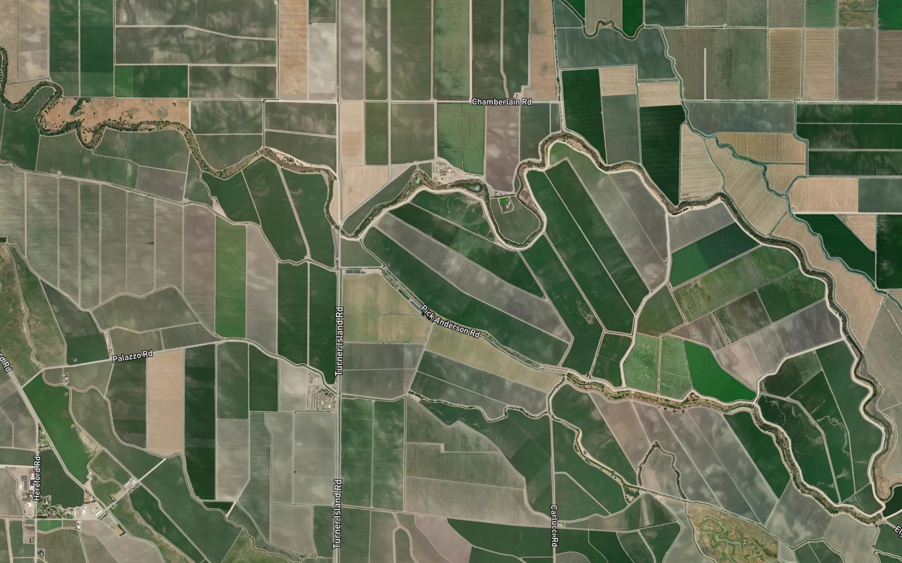 Satellite map of the Loop Ditch Number Two
