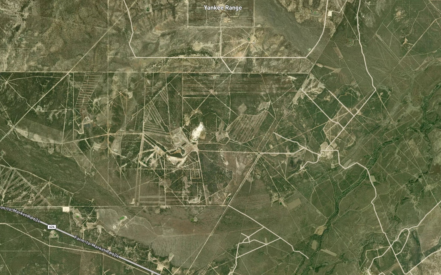 Satellite map of the Bob Hinces Lake Number 2