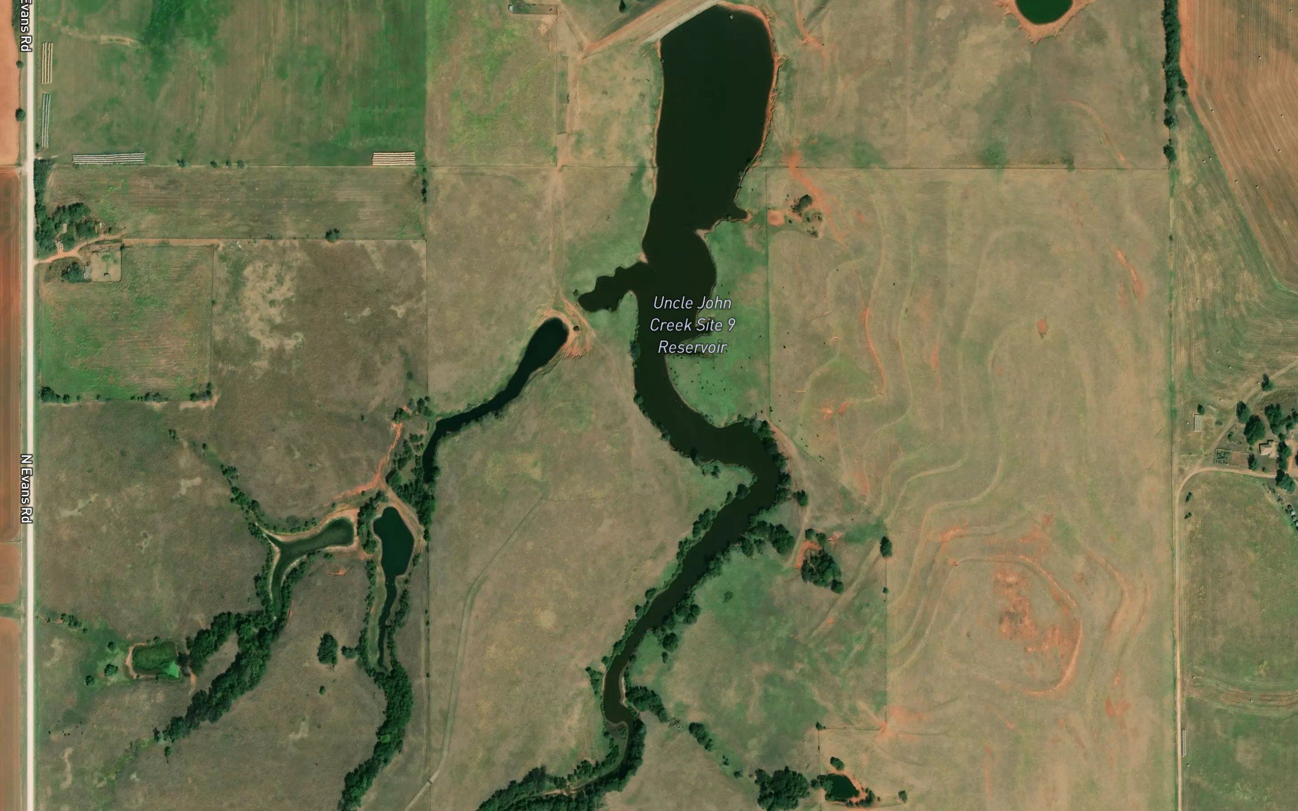 Uncle John Creek Site 9 Reservoir