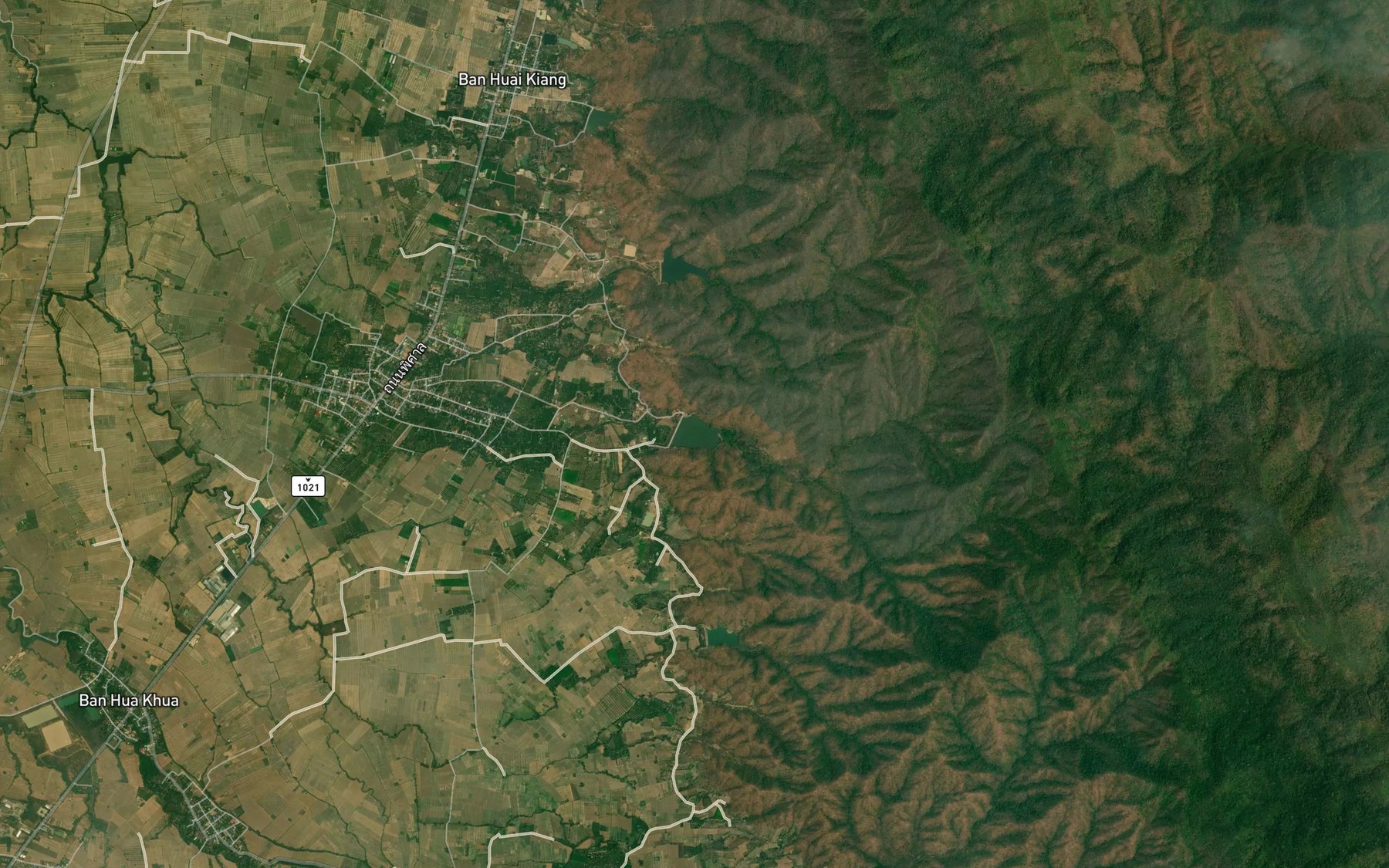 Satellite map of the Ang Kep Nam Huai Yang Kham