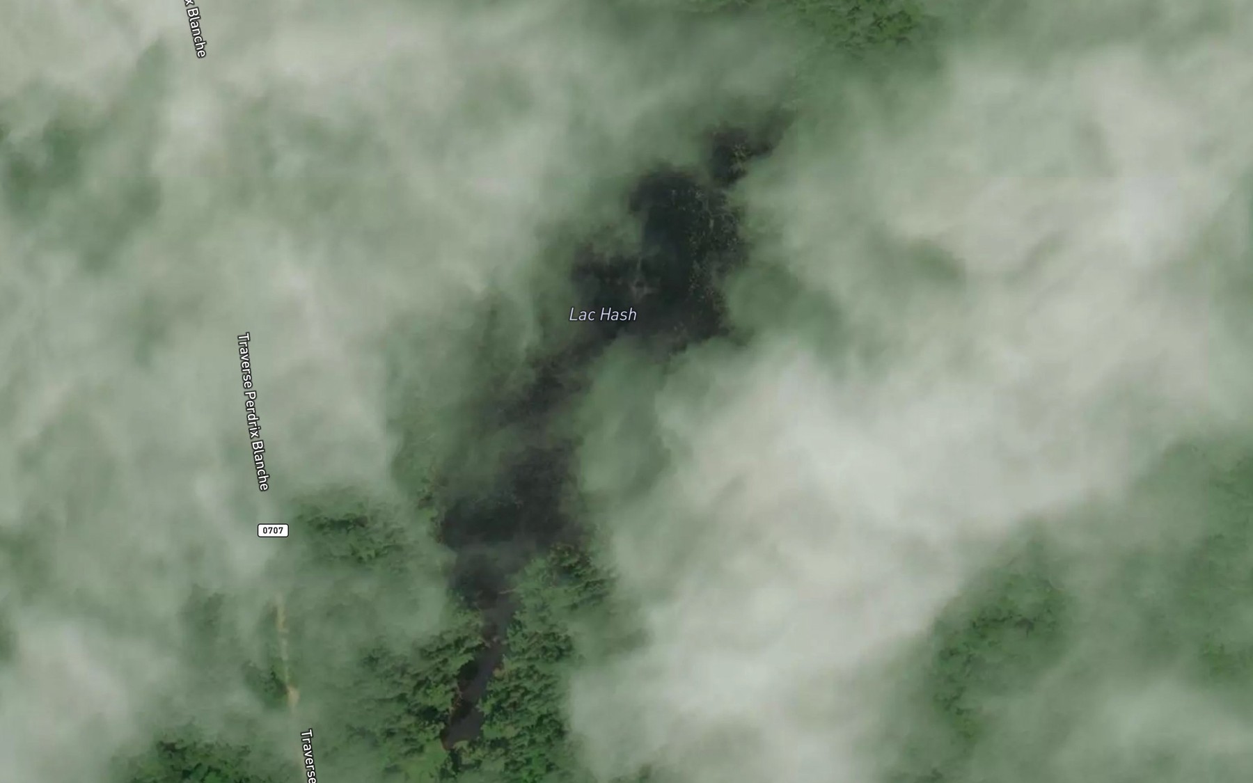 Satellite map of the Lac Hash