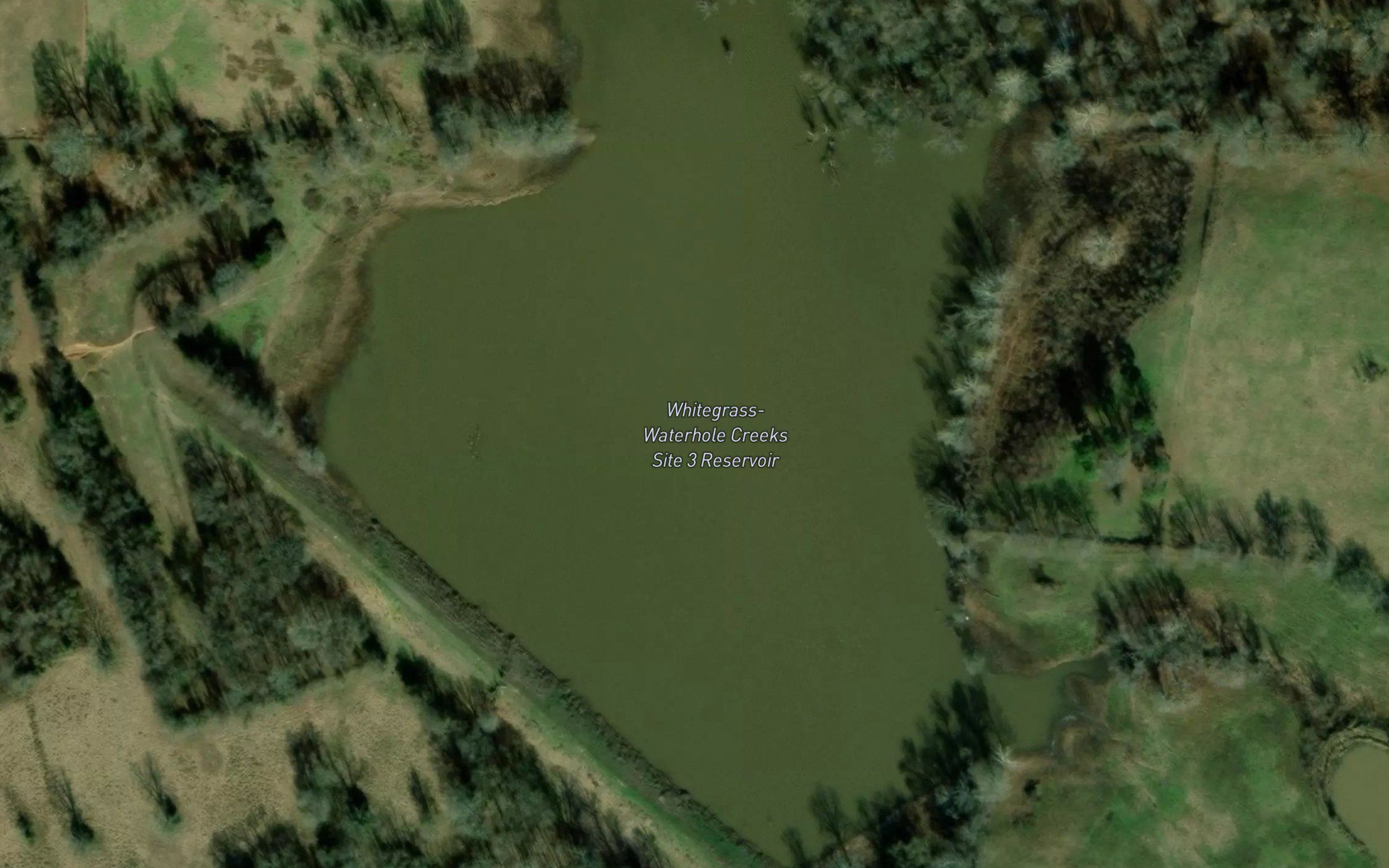 Whitegrass-Waterhole Creeks Site 3 Reservoir
