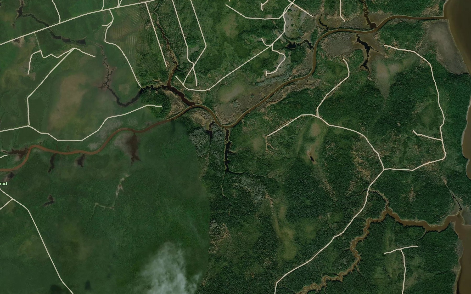 Satellite map of the Ruisseau Nikodjidwatcini