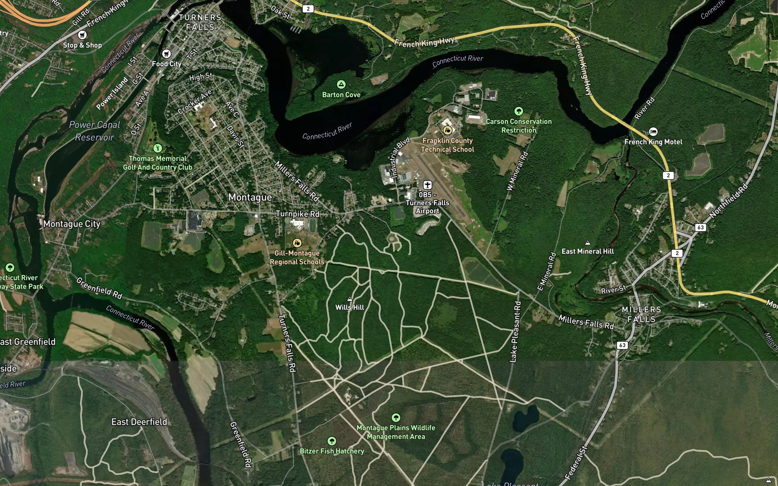 Turners Falls Reservoir
