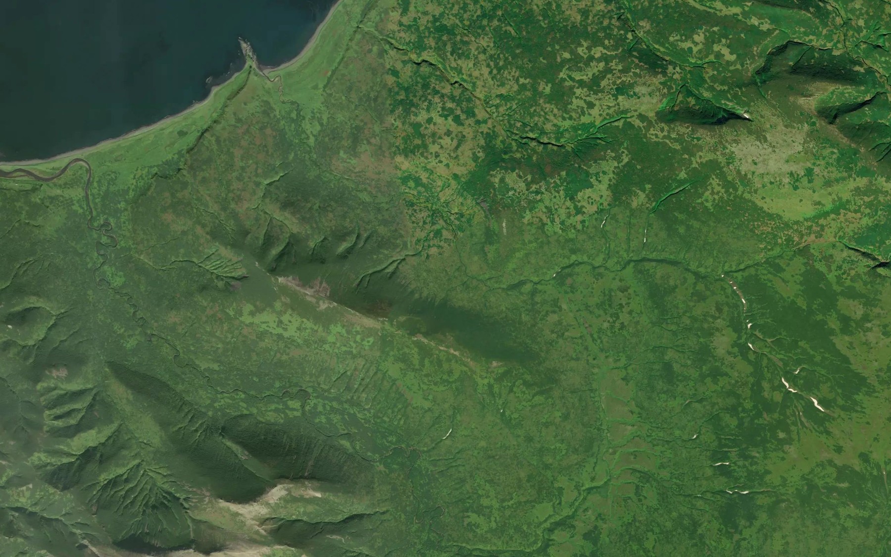 Satellite map of the Vodopad Khmuryy