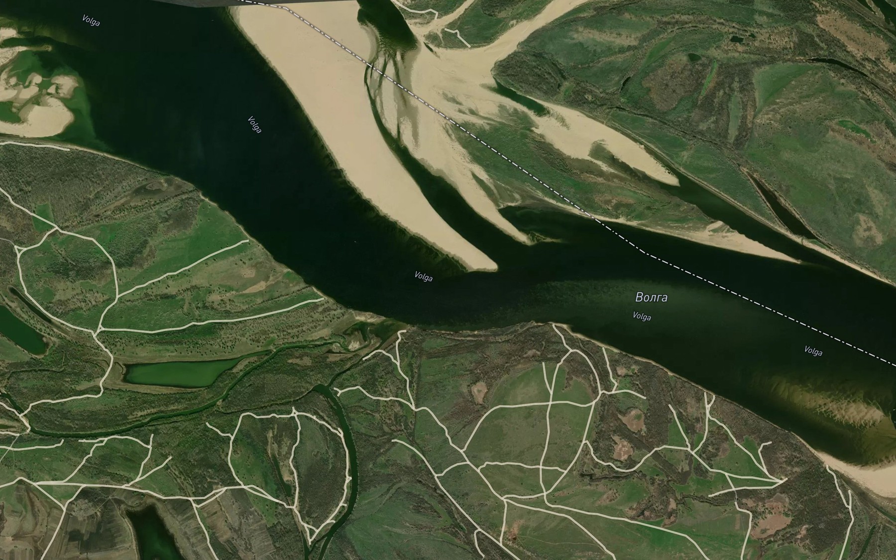 Satellite map of the Sarma