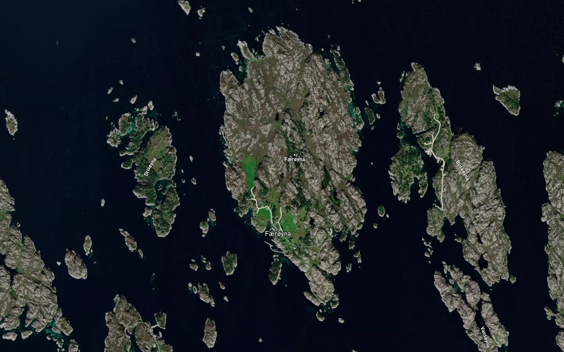 Satellite map of the Olatjorna
