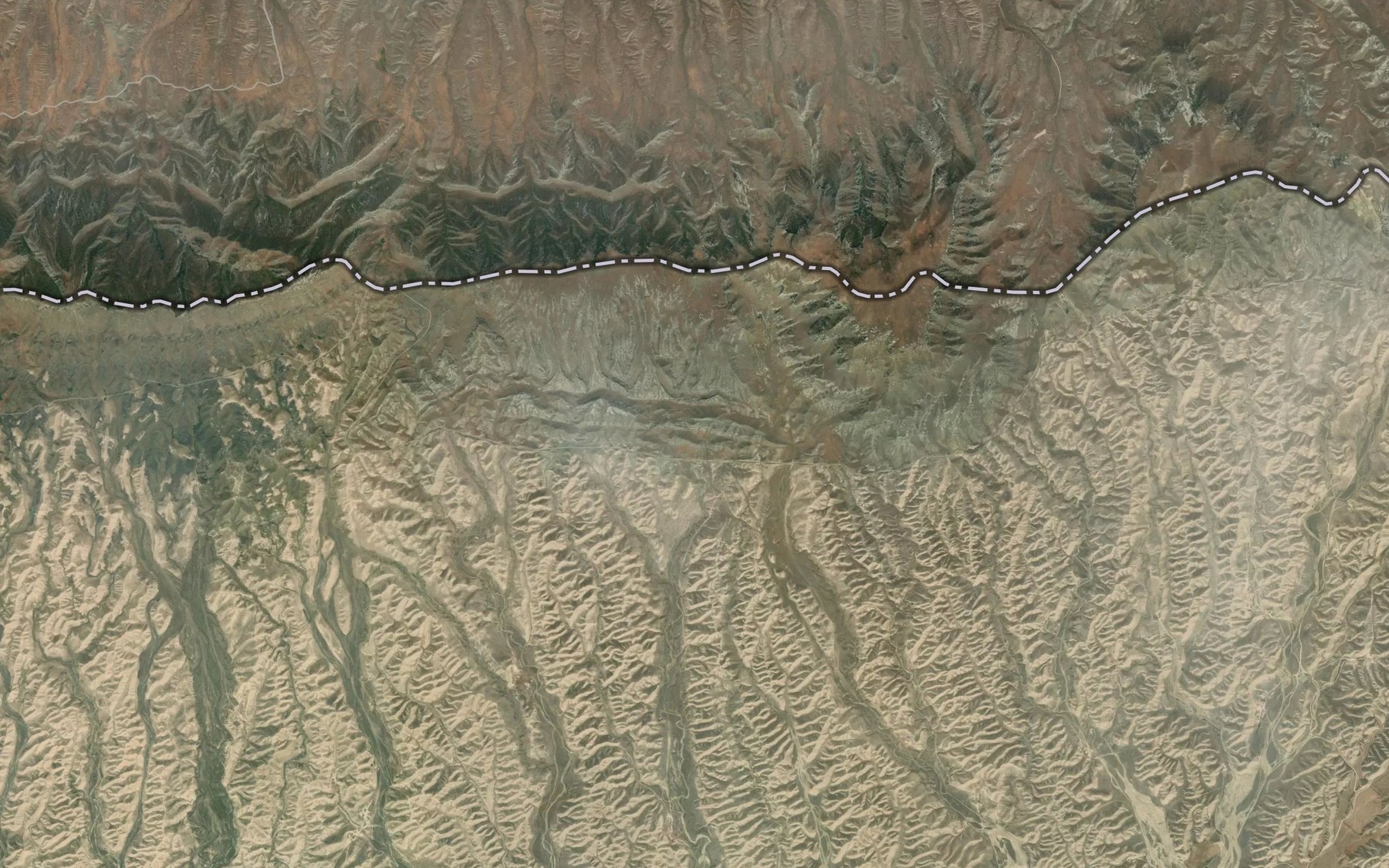 Satellite map of the Cheshmeh-ye Abu Sari