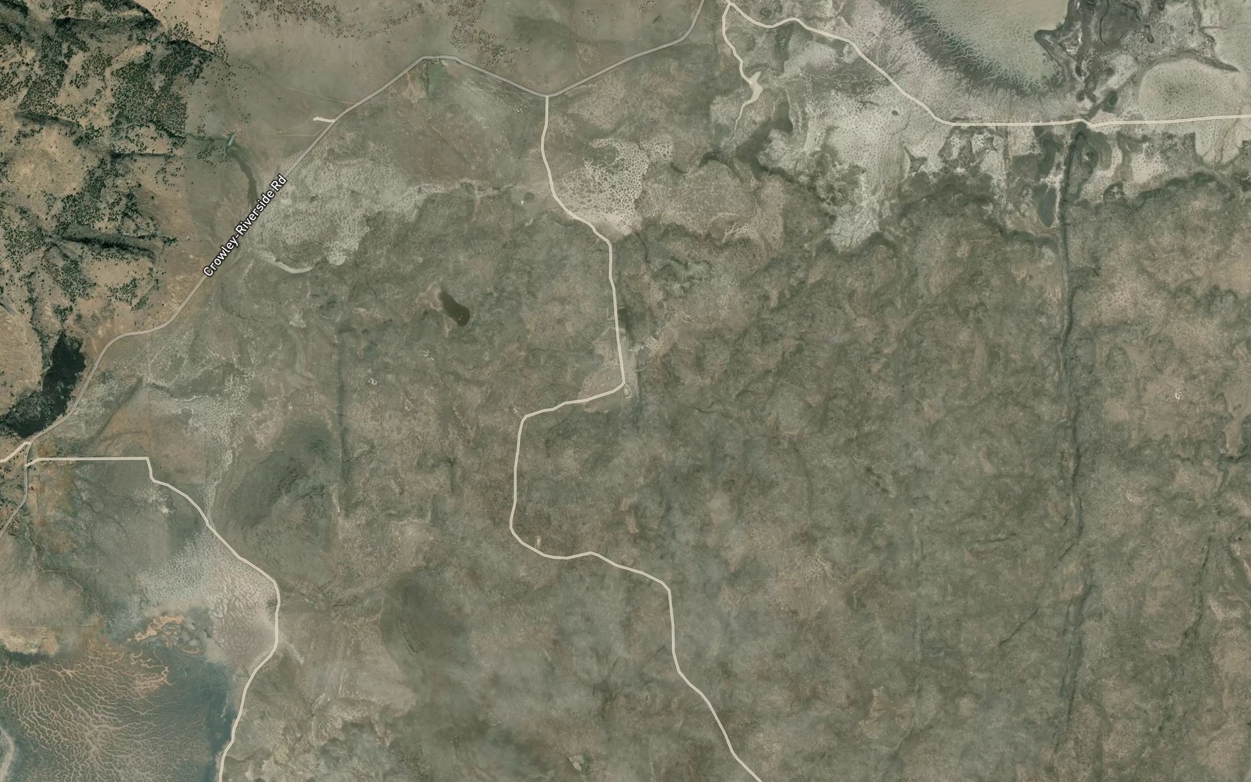 Satellite map of the Obenchain Pit