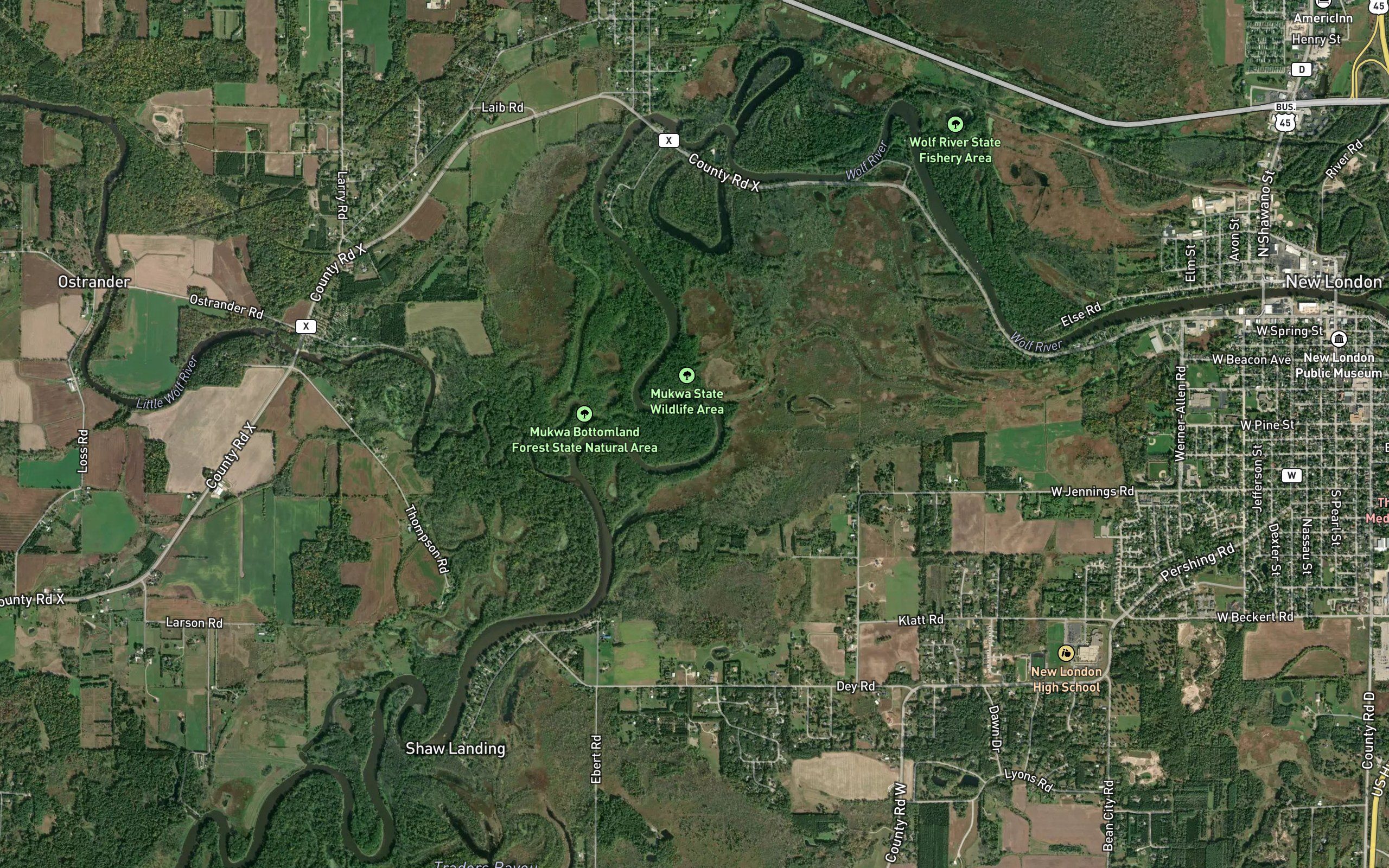 Shirttail Bend