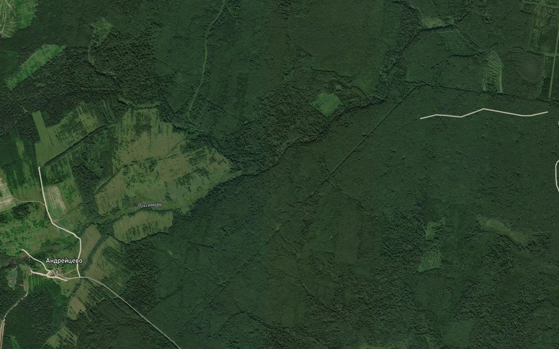 Satellite map of the Shumarka