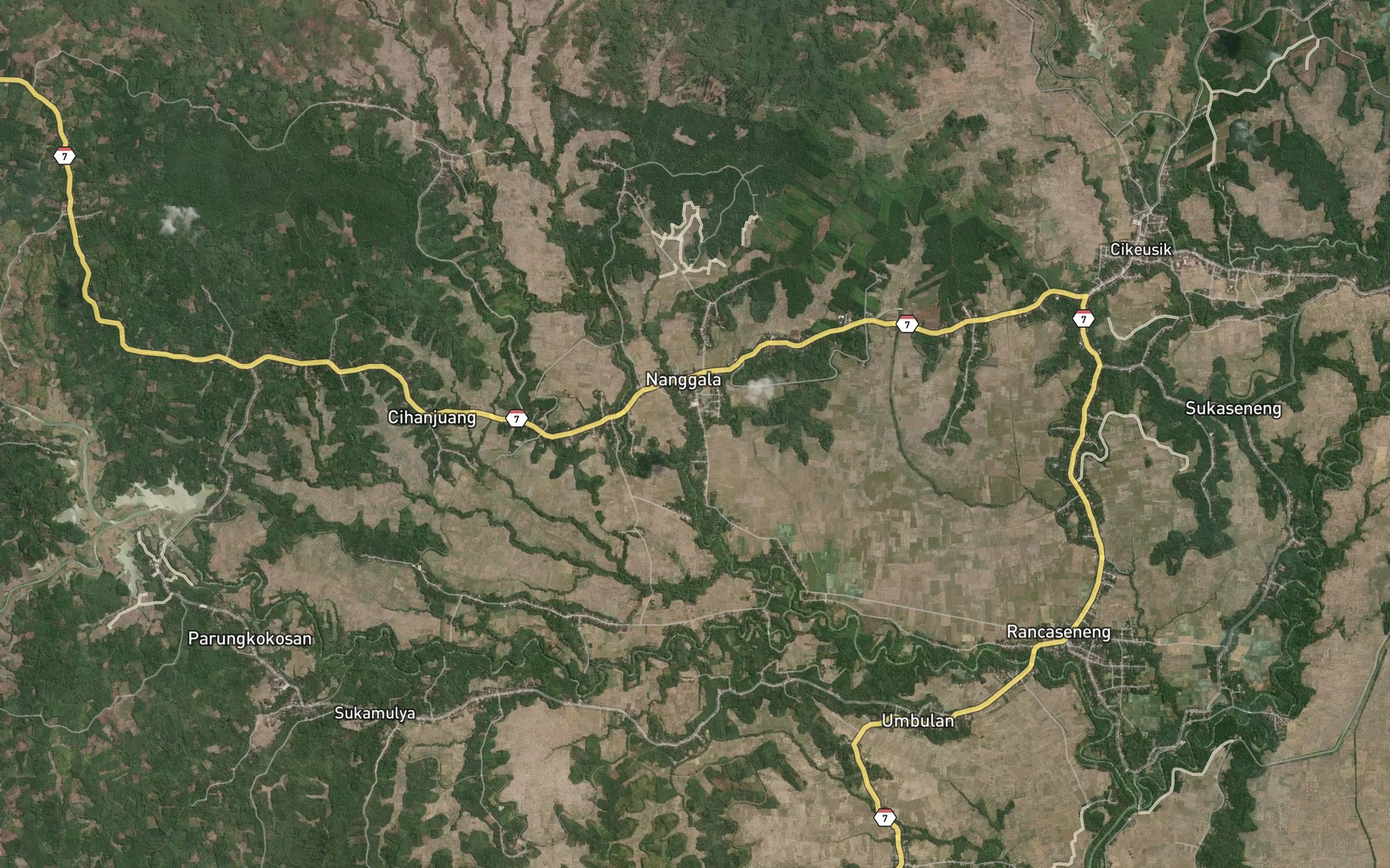 Satellite map of the Ci Limus