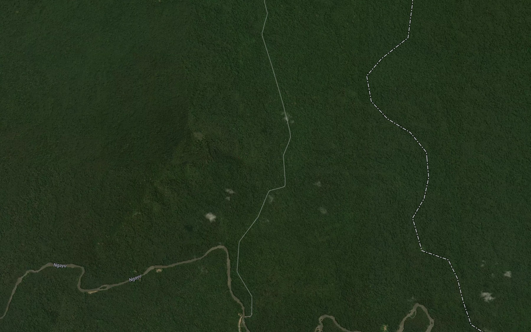 Satellite map of the Ambalo