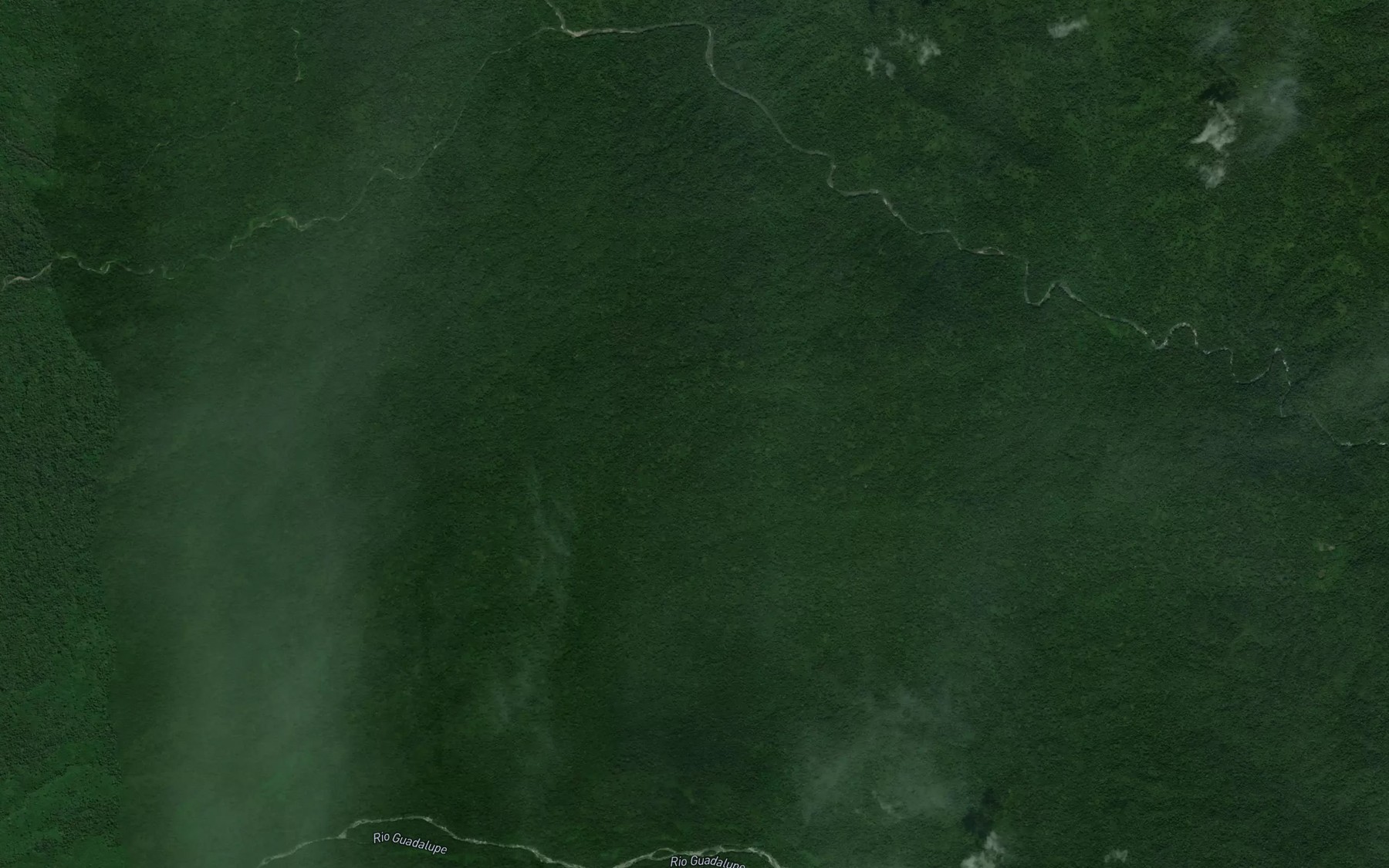 Satellite map of the Rio Chunchosmayo