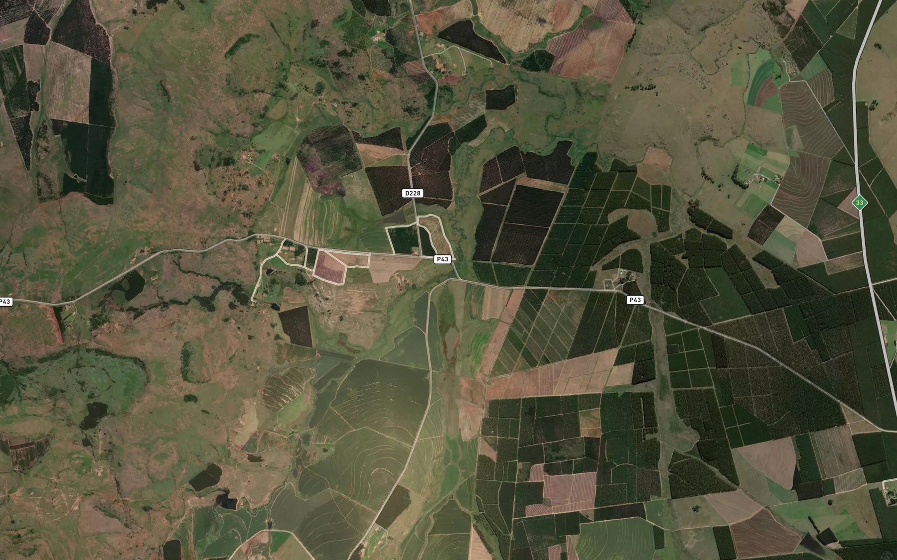 Satellite map of the Selandlovu