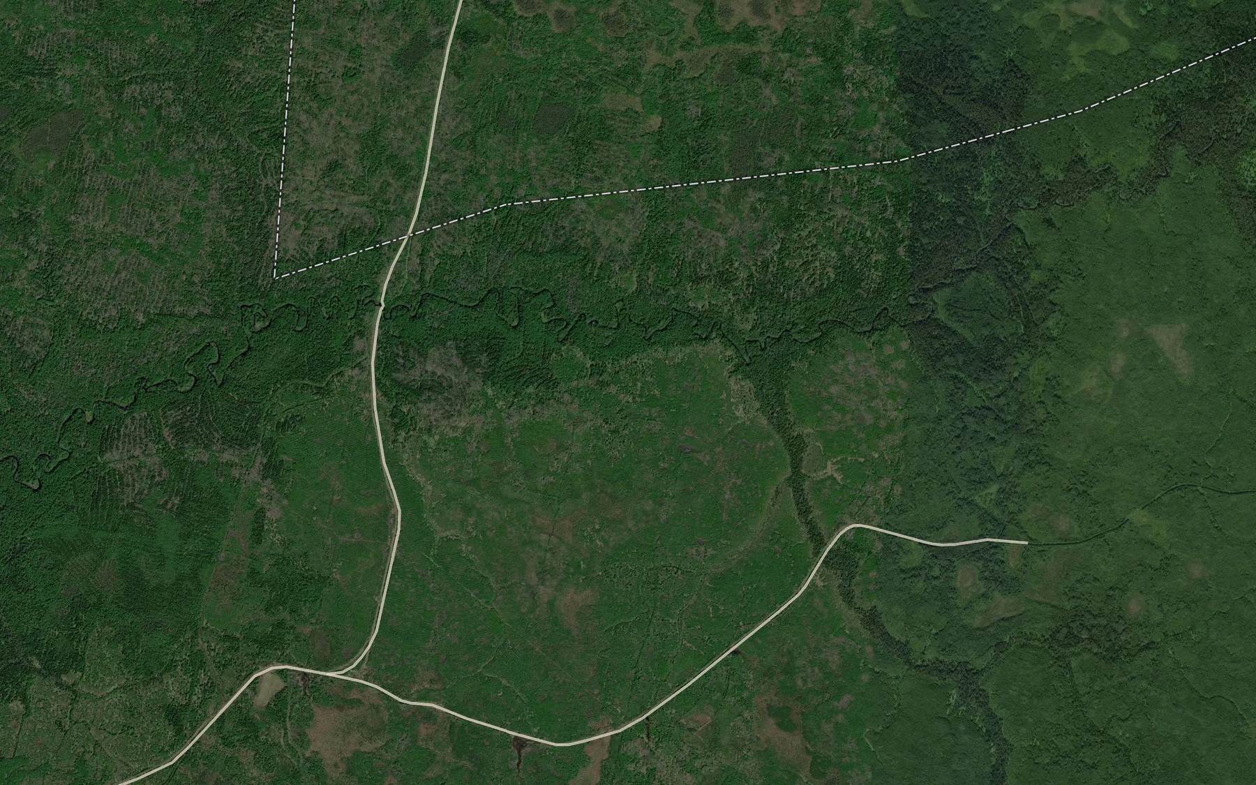 Satellite map of the Chag