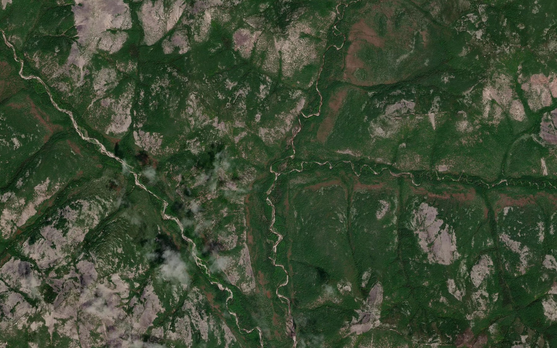 Satellite map of the Nalkidyak