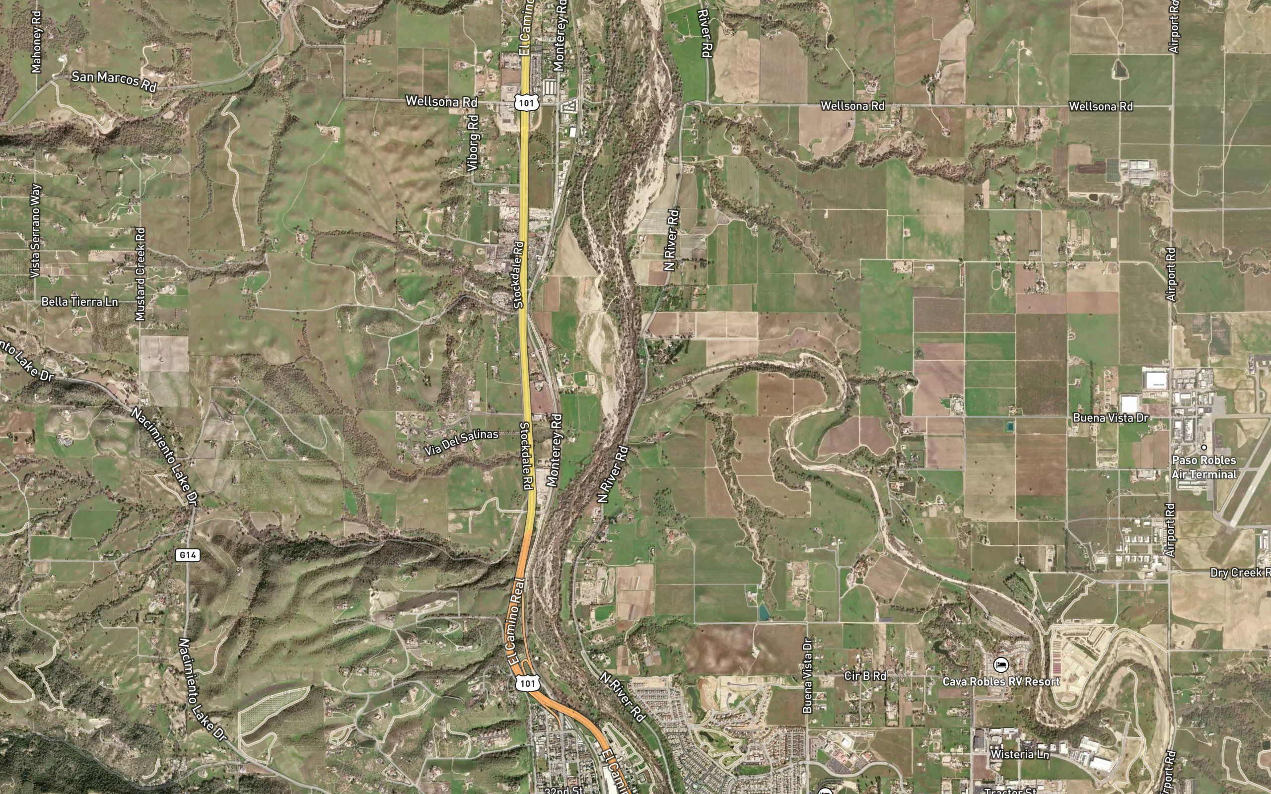 Huerhuero Creek