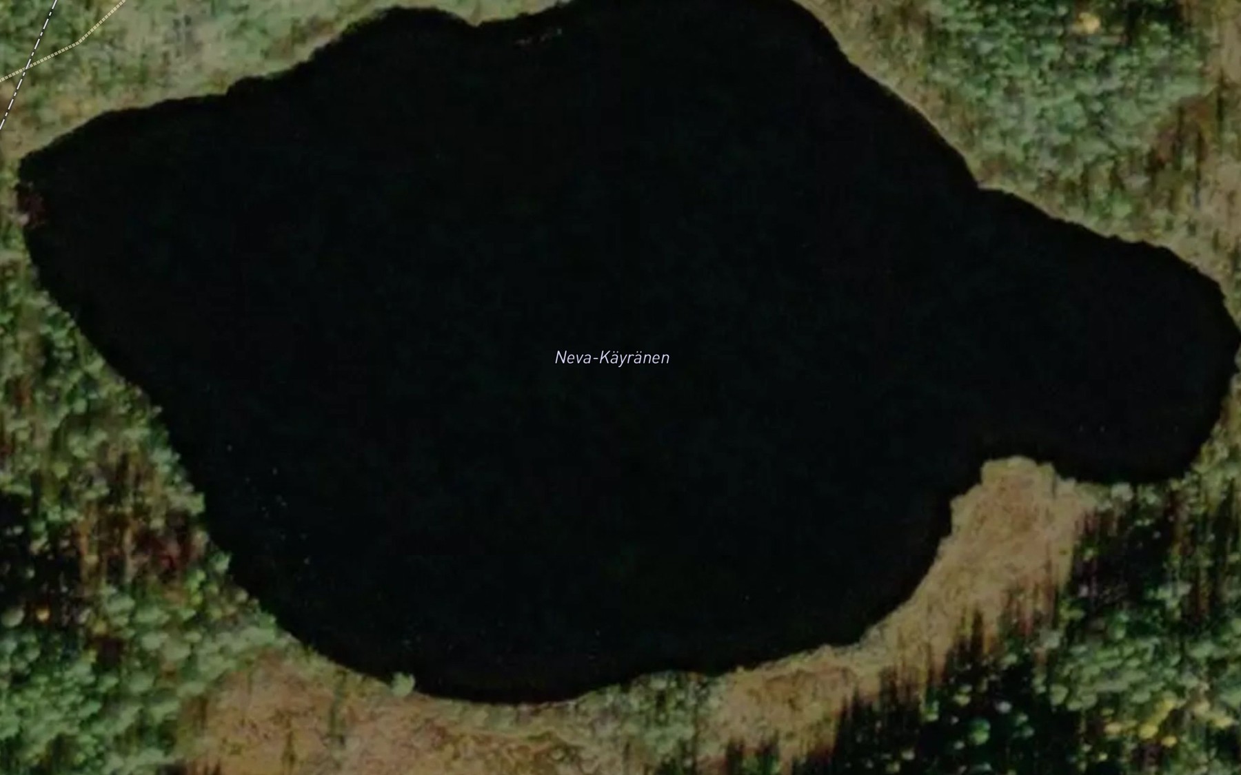 Satellite map of the Neva-Kayranen
