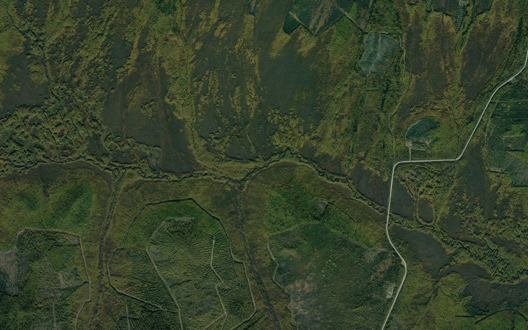 Satellite map of the Ugryumyy