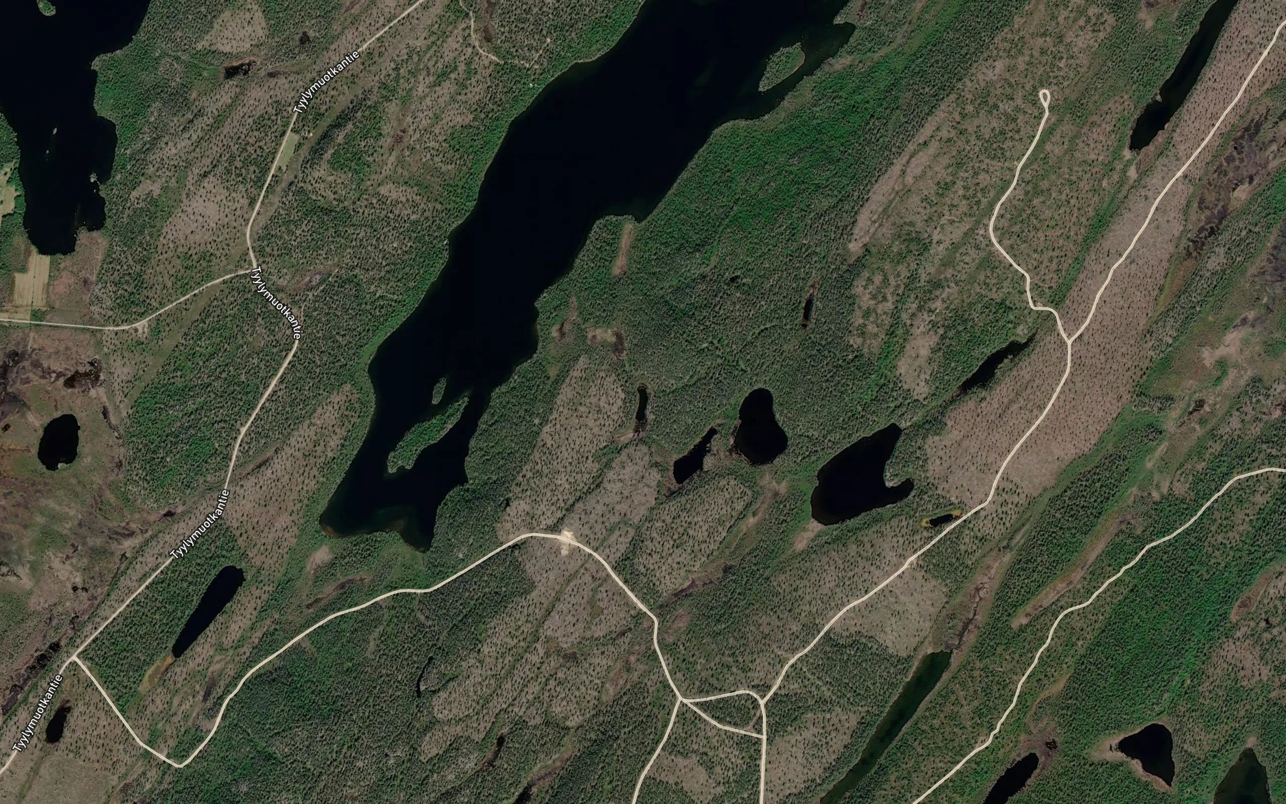 Satellite map of the Konttorilampi