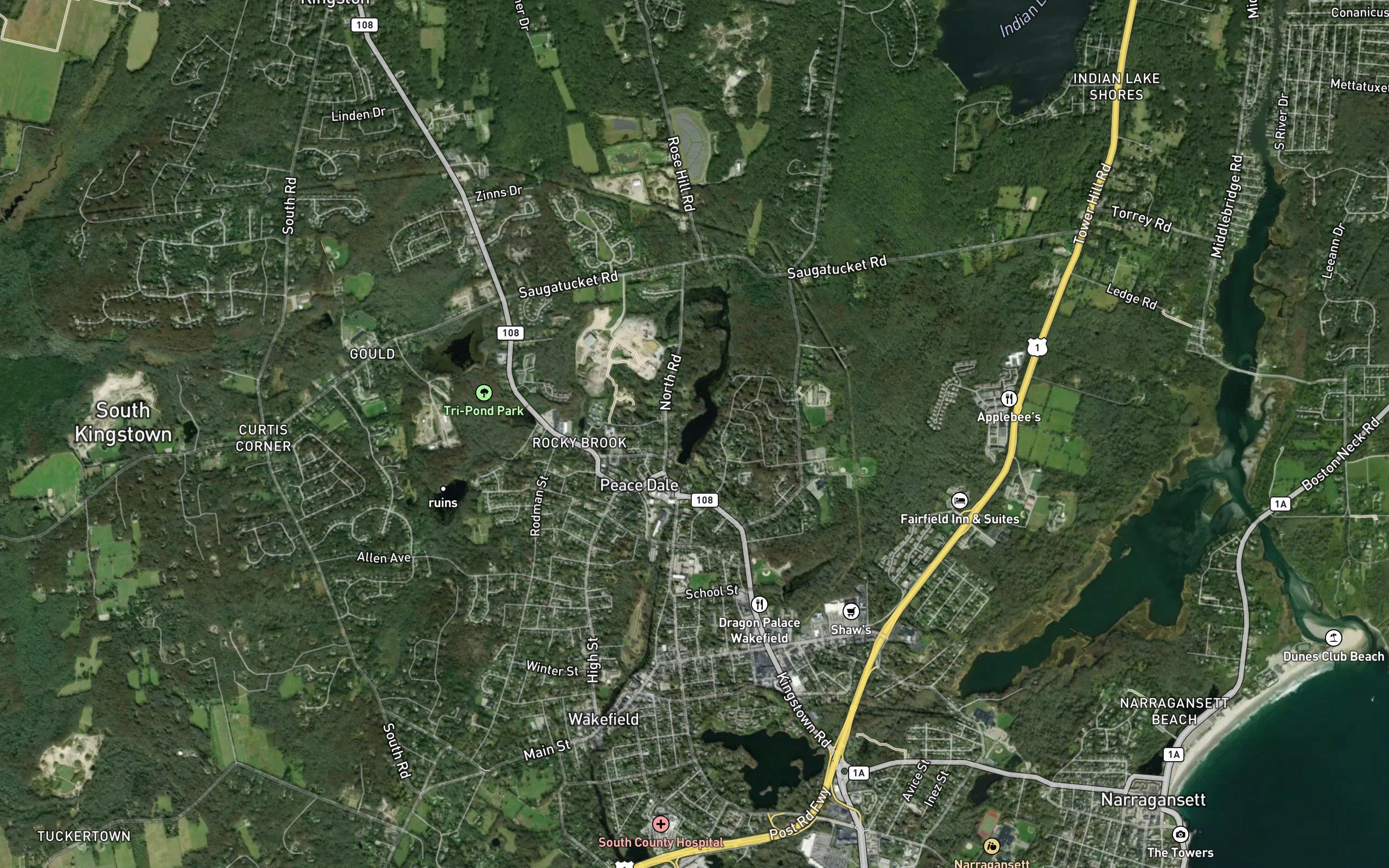 Saugatucket Pond