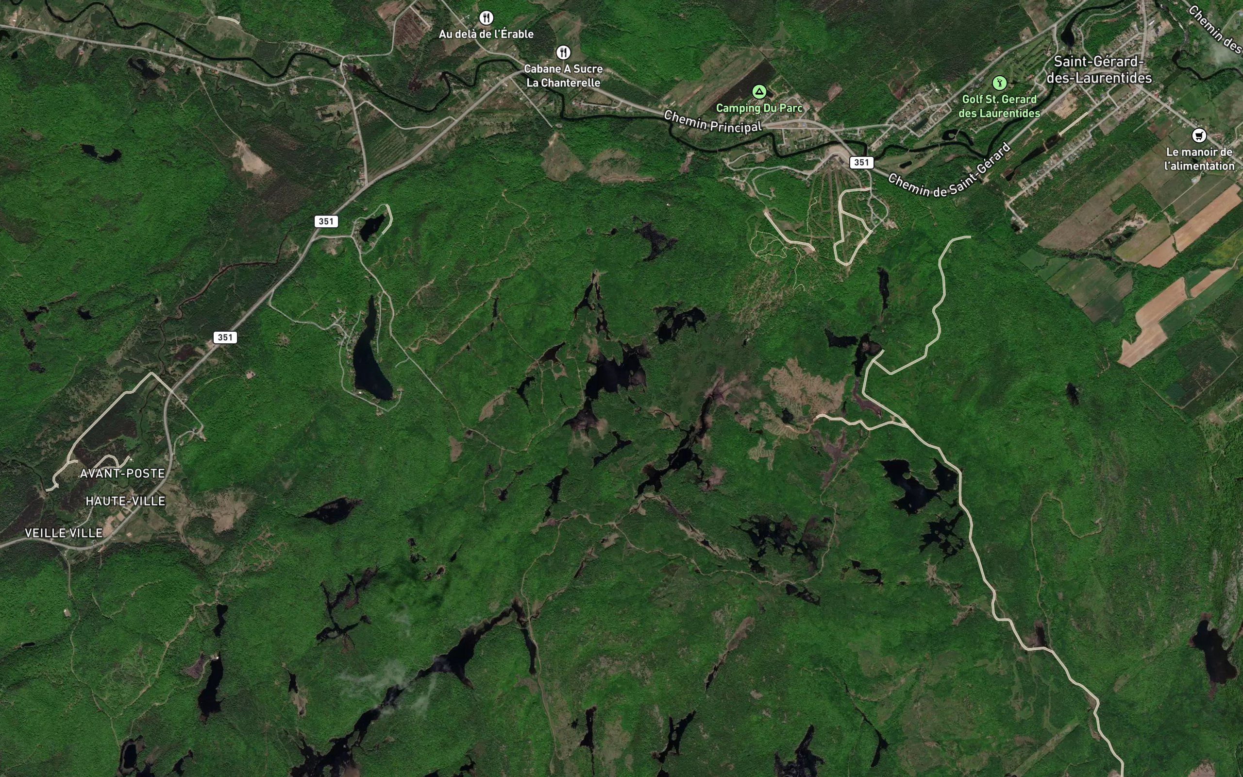 Lacs du Quatre
