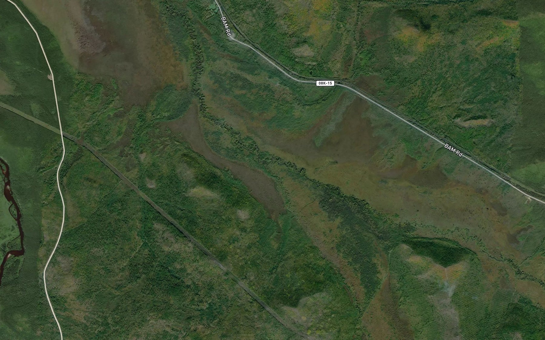 Satellite map of the Tikhiy