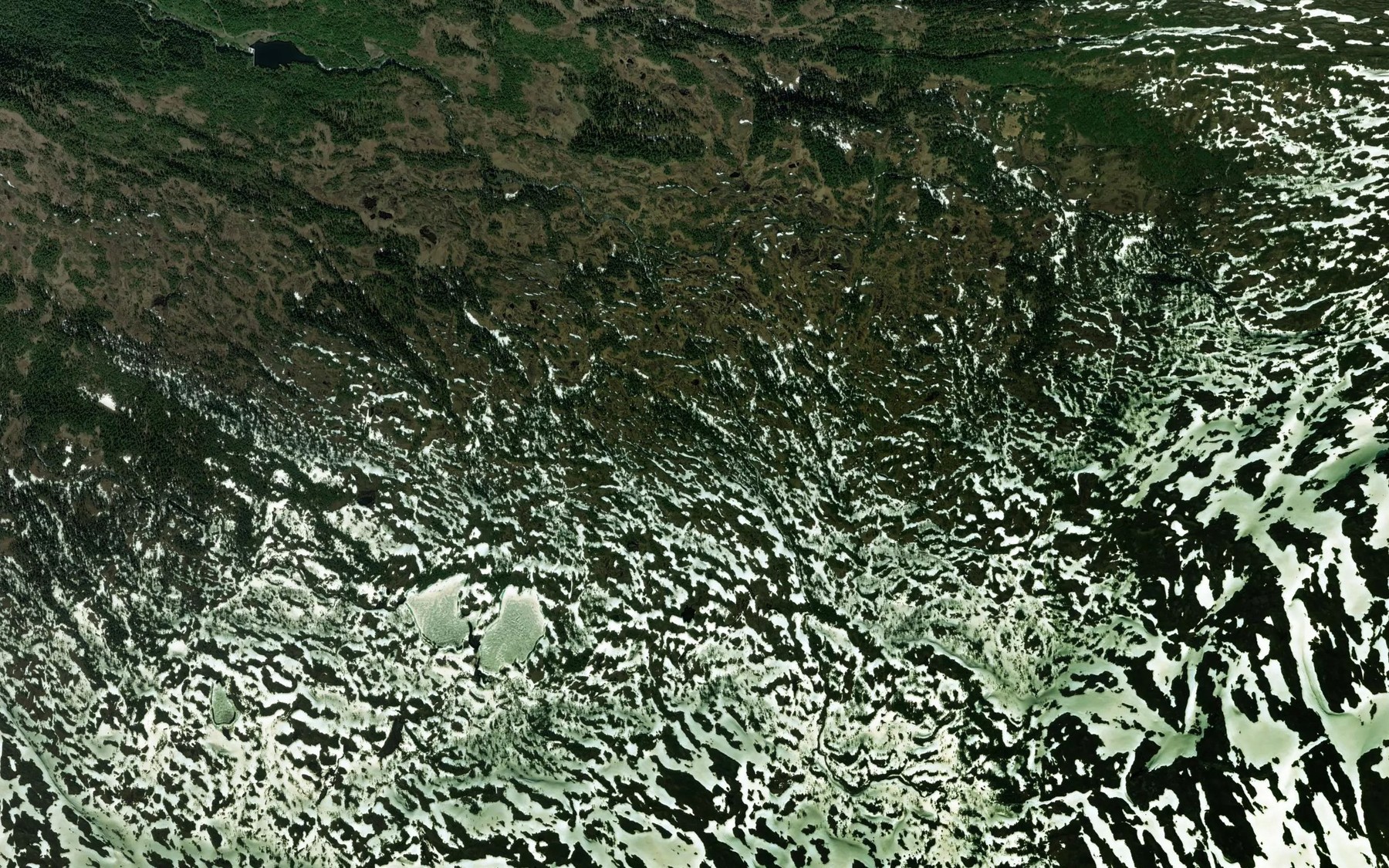 Satellite map of the Kattmortenbekken