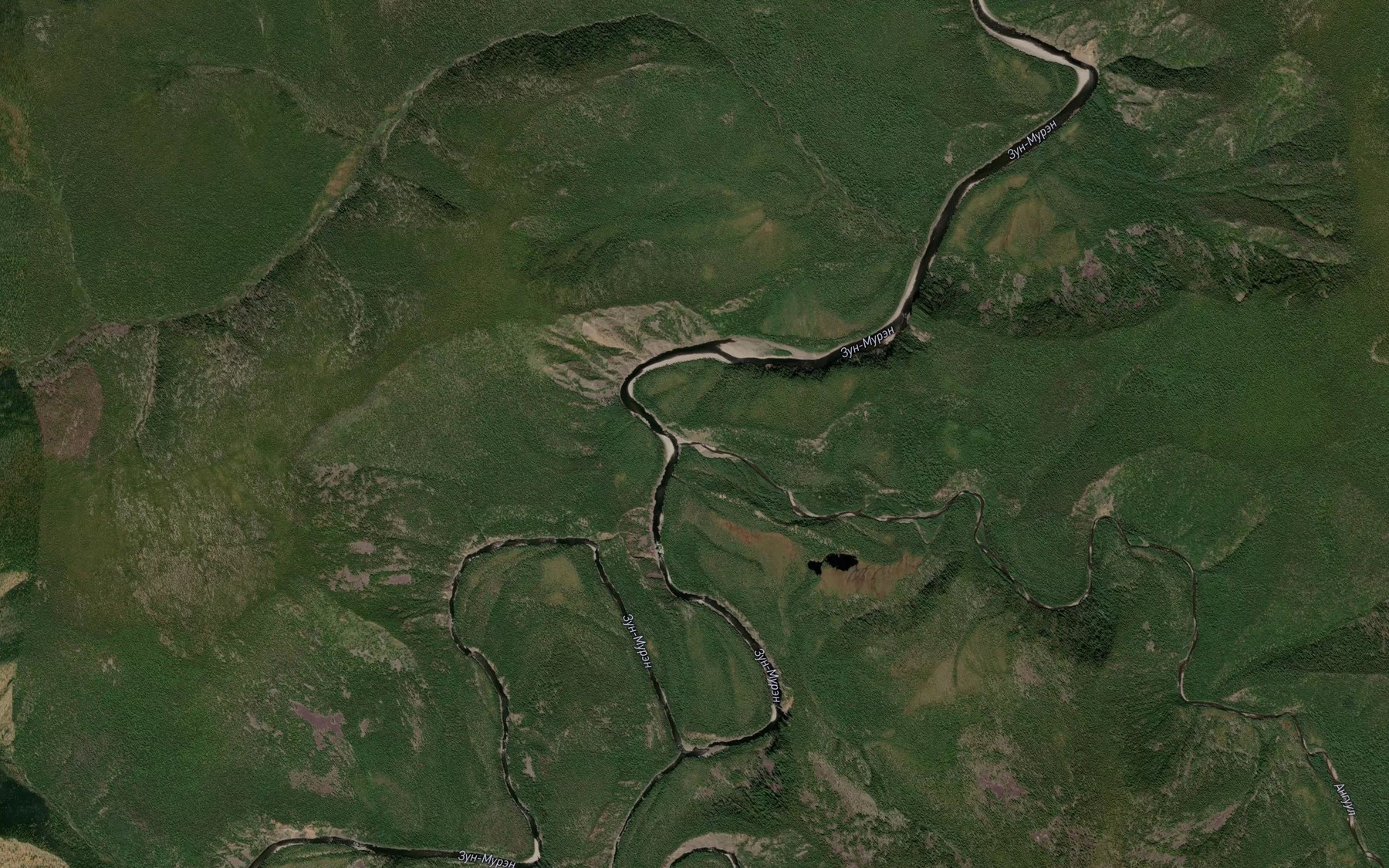 Satellite map of the Anguul