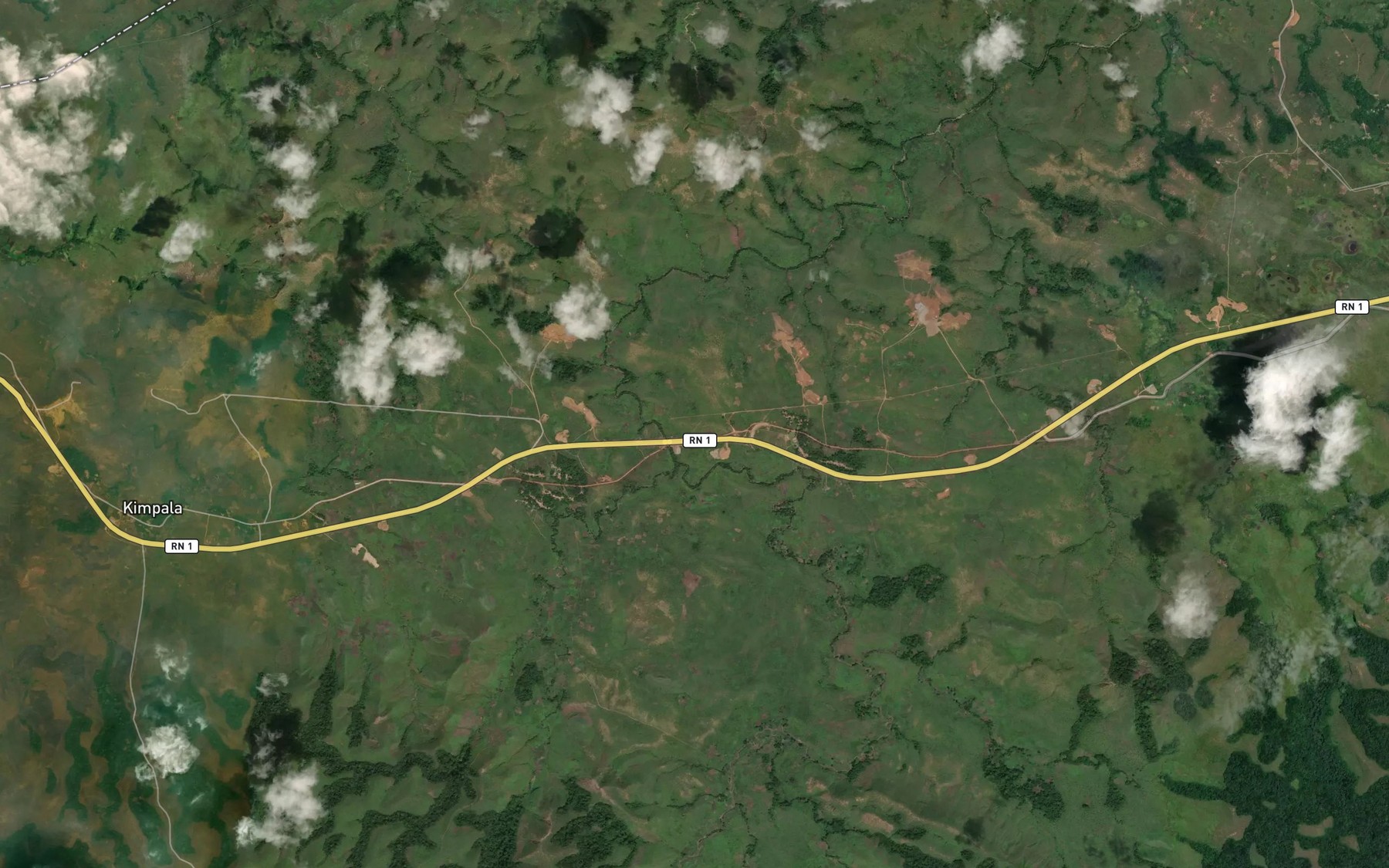Satellite map of the Kitari