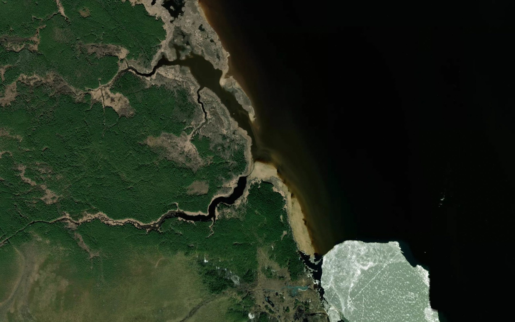 Satellite map of the An'gova