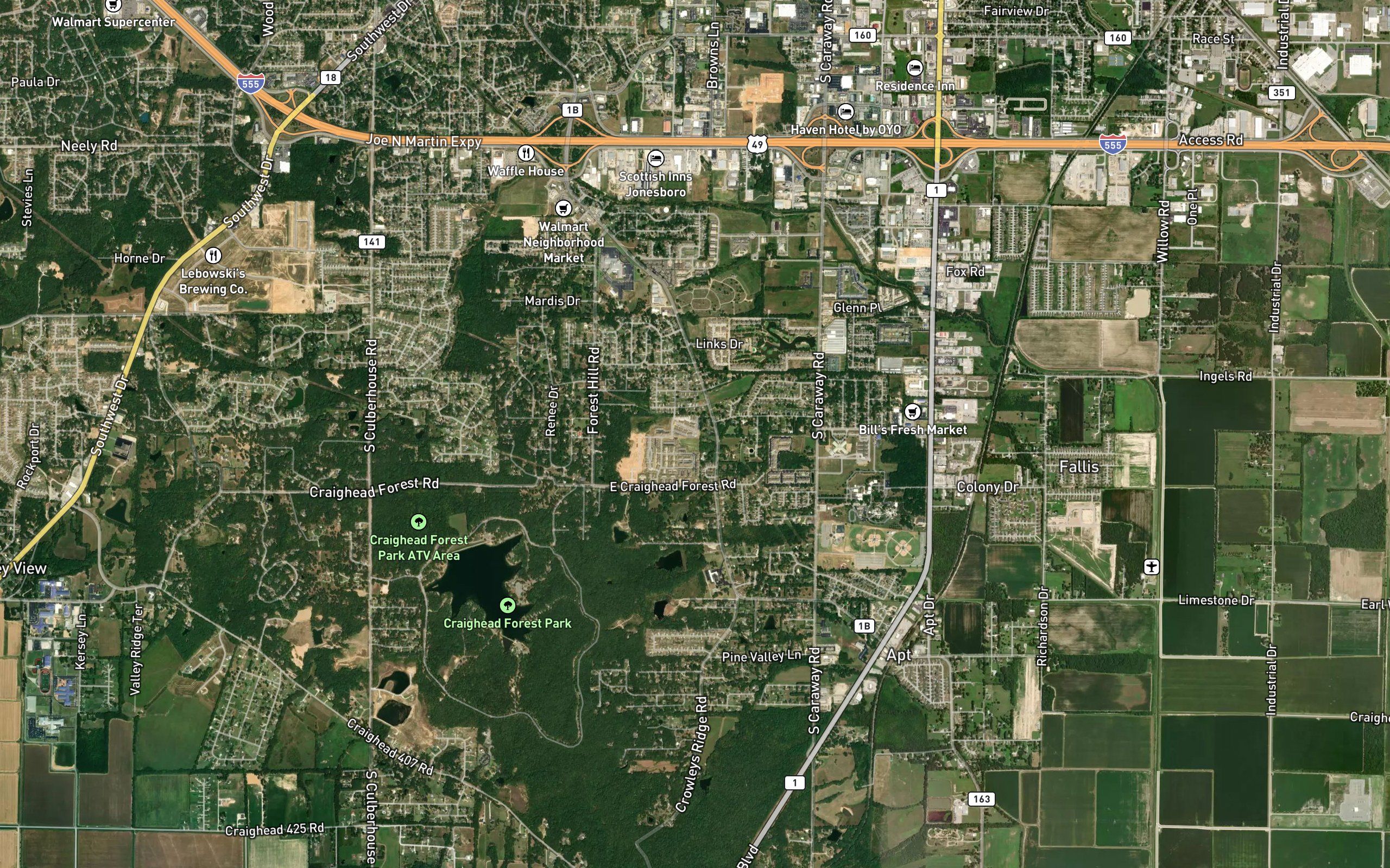 Poinsett Watershed Site 20 Reservoir