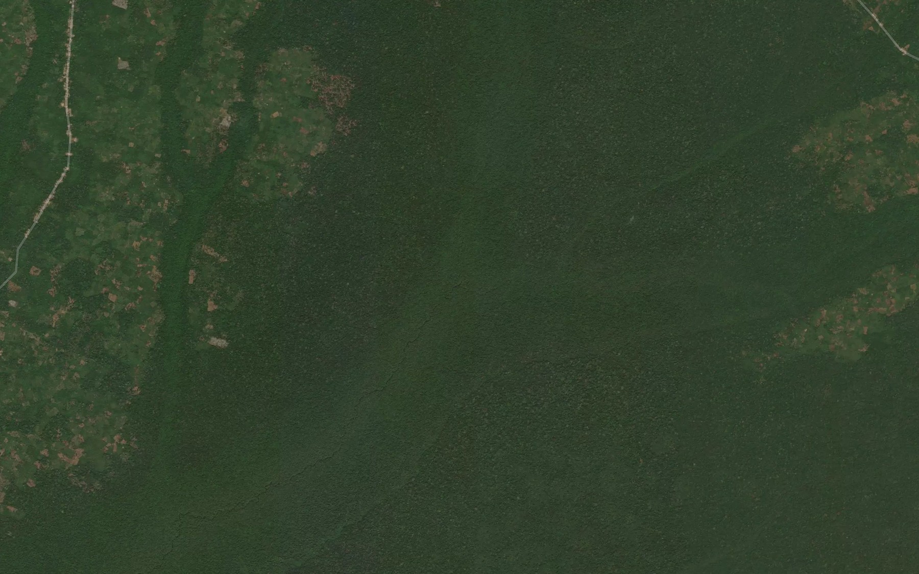 Satellite map of the Motshuapa