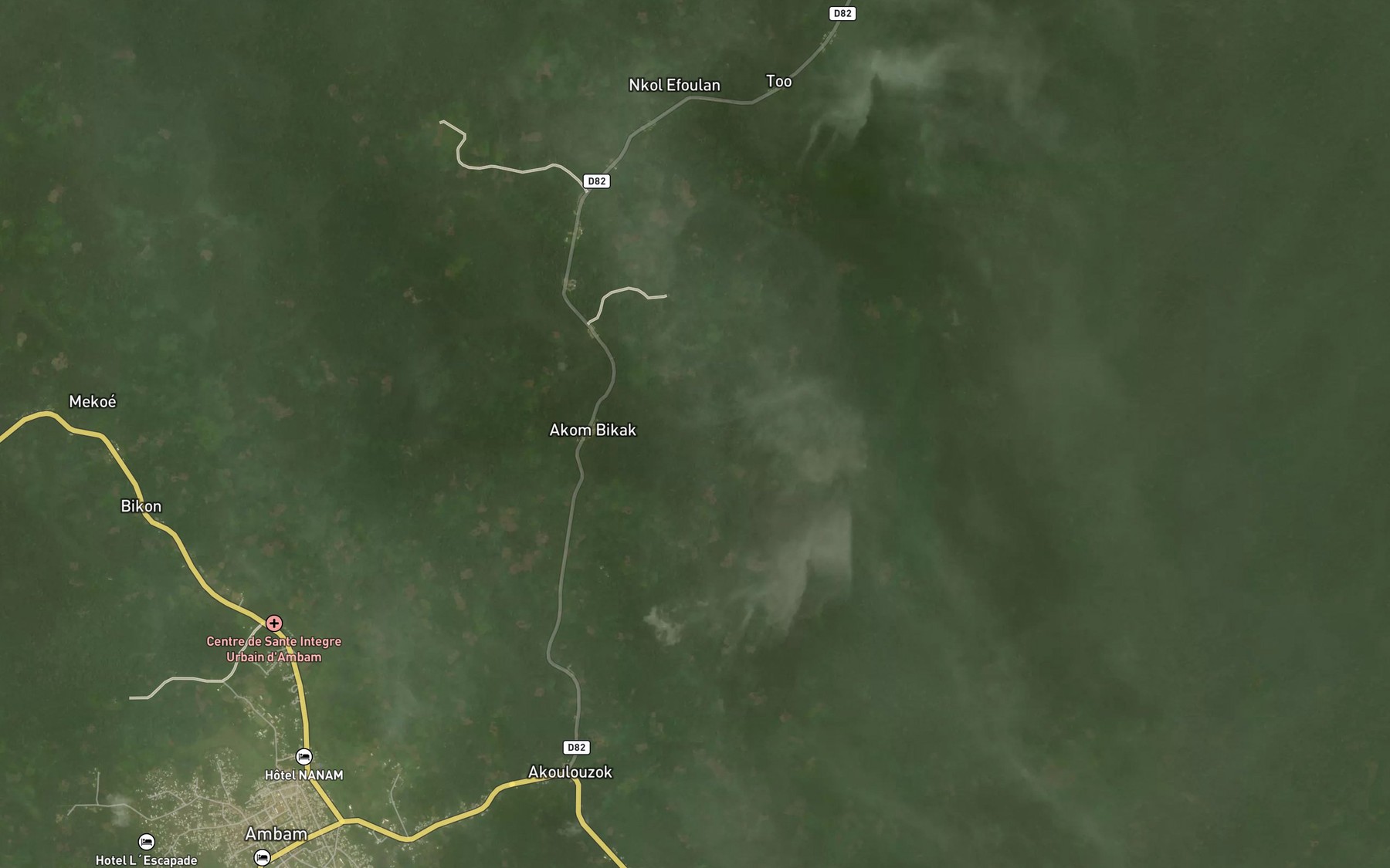 Satellite map of the Abassa