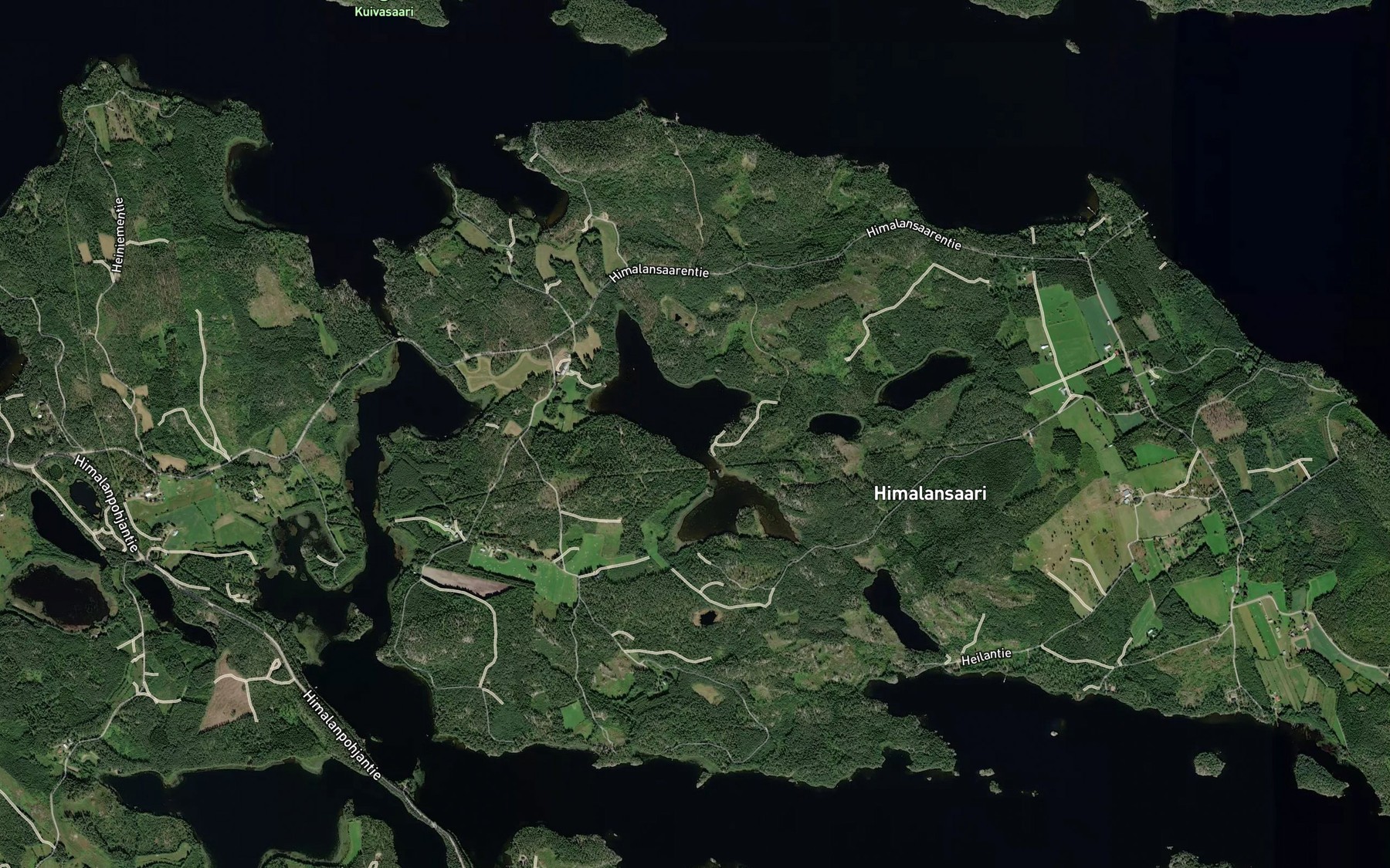 Satellite map of the Kapyla