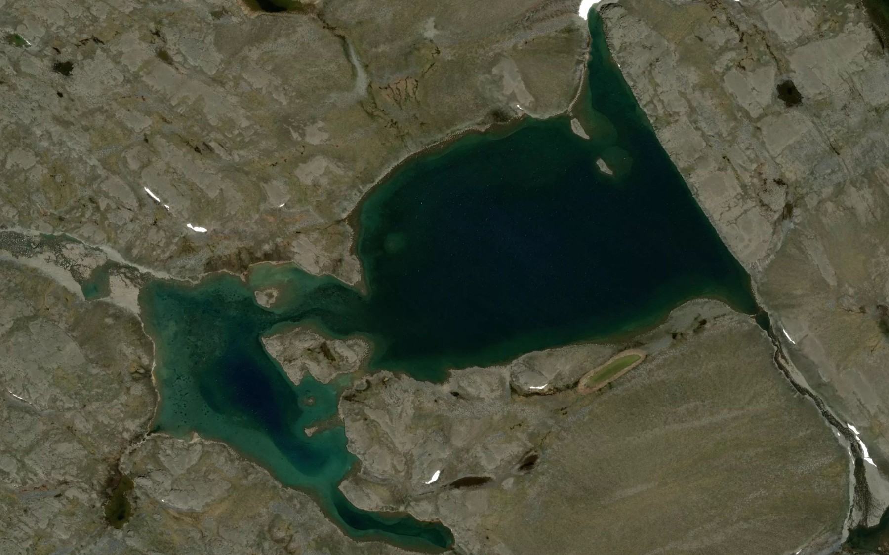 Satellite map of the Lac Iqalurqaaliutivik