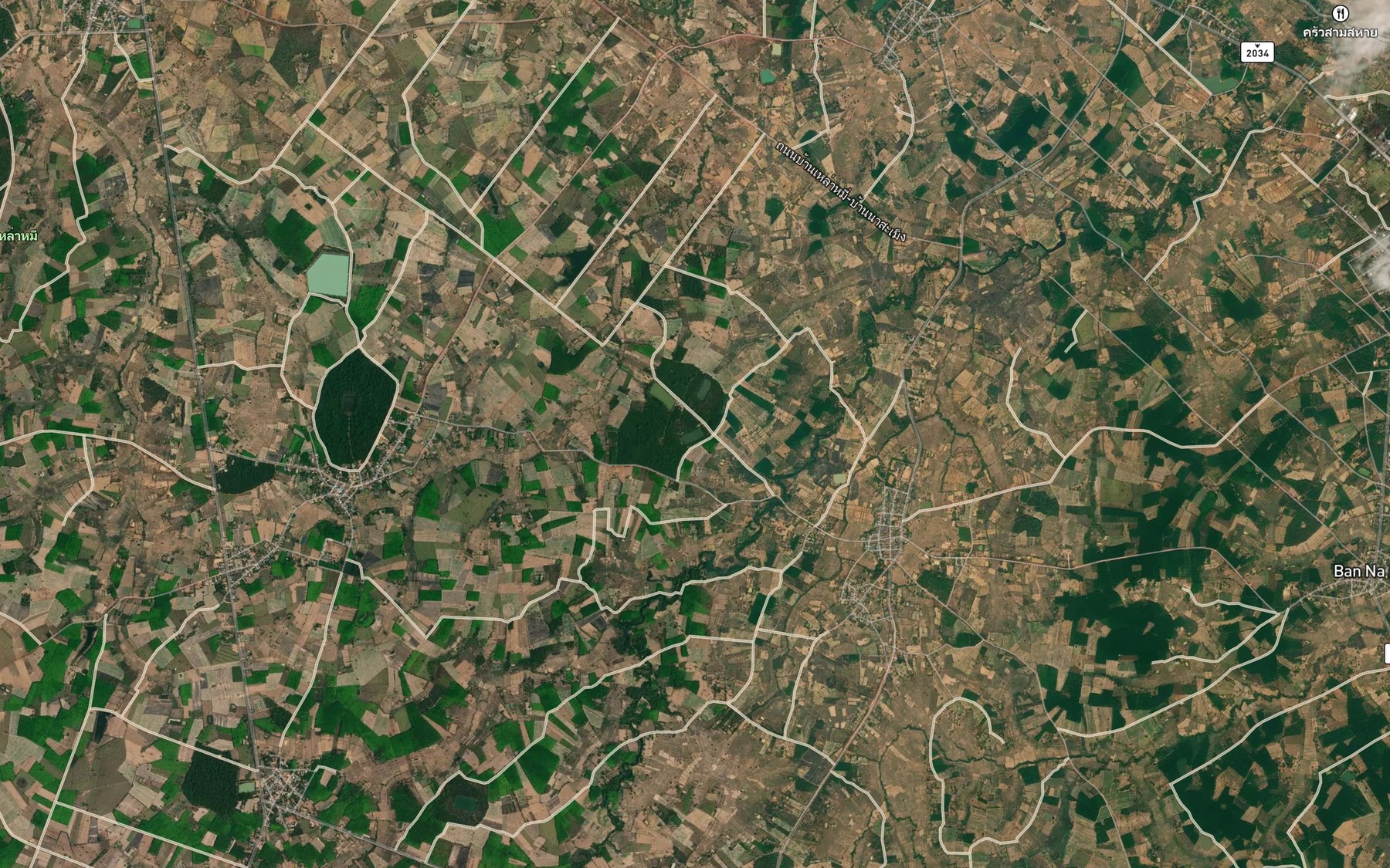 Satellite map of the Nong Ruea Sao