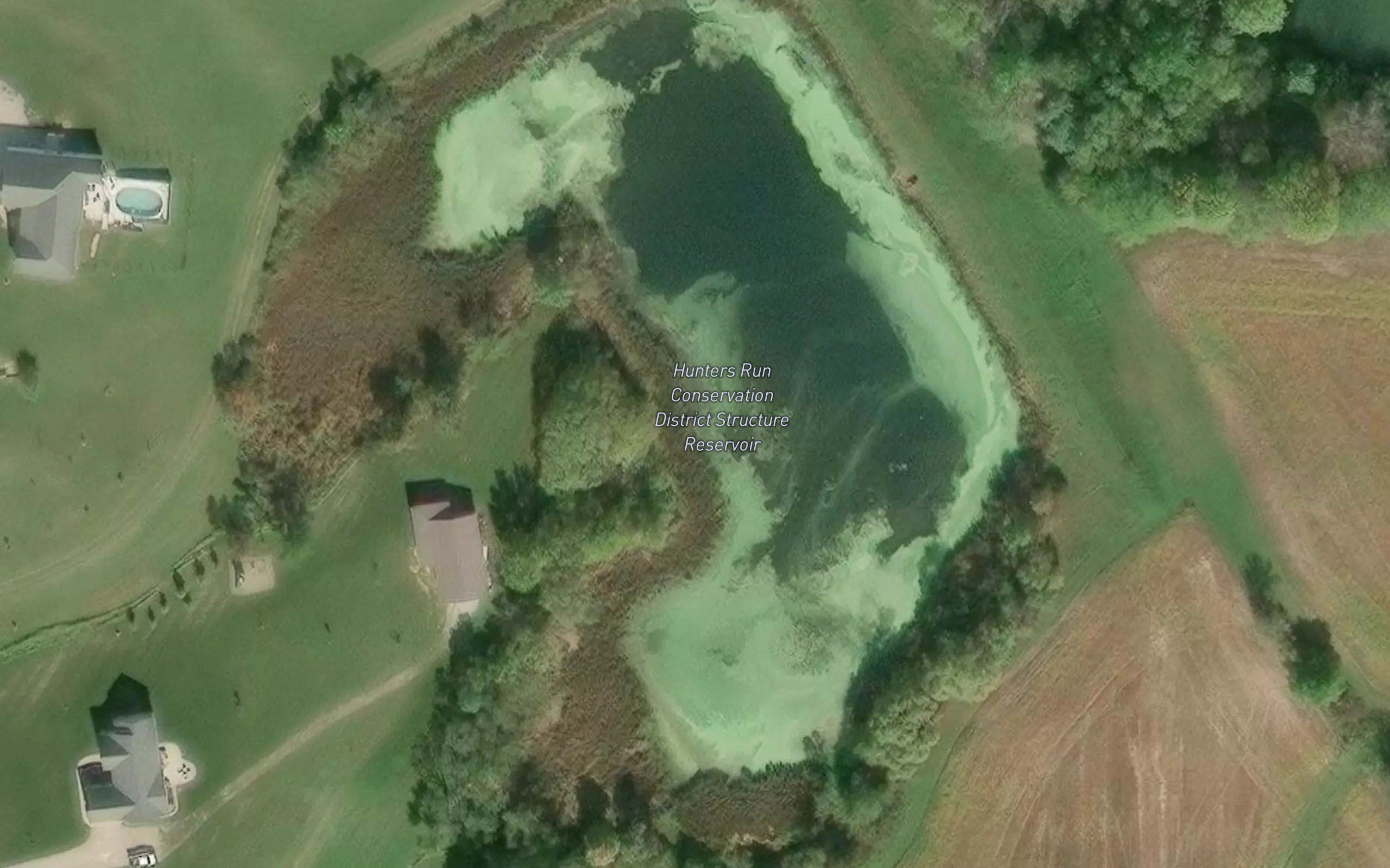 Hunters Run Conservation District Structure Reservoir