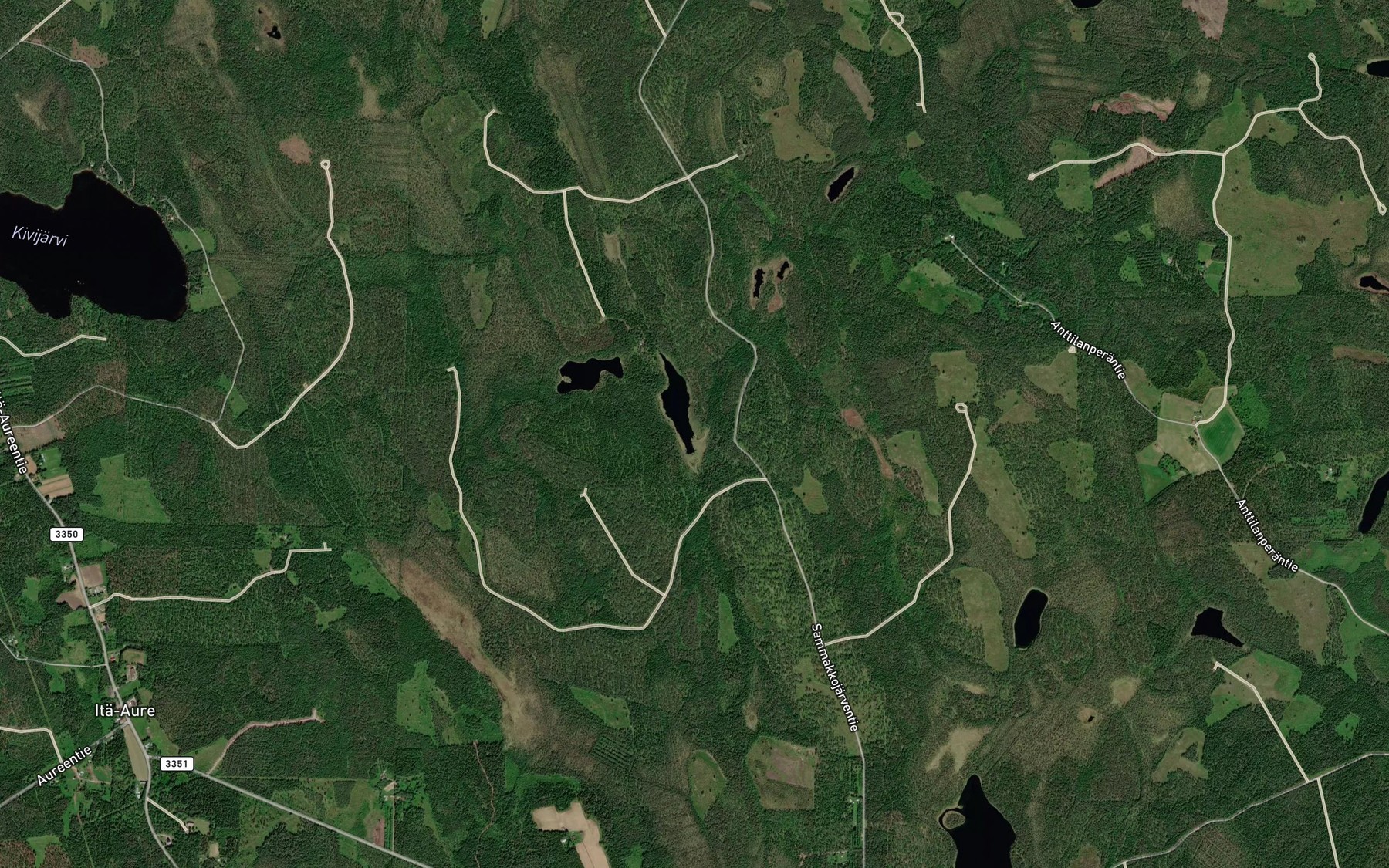 Satellite map of the Myllyoja