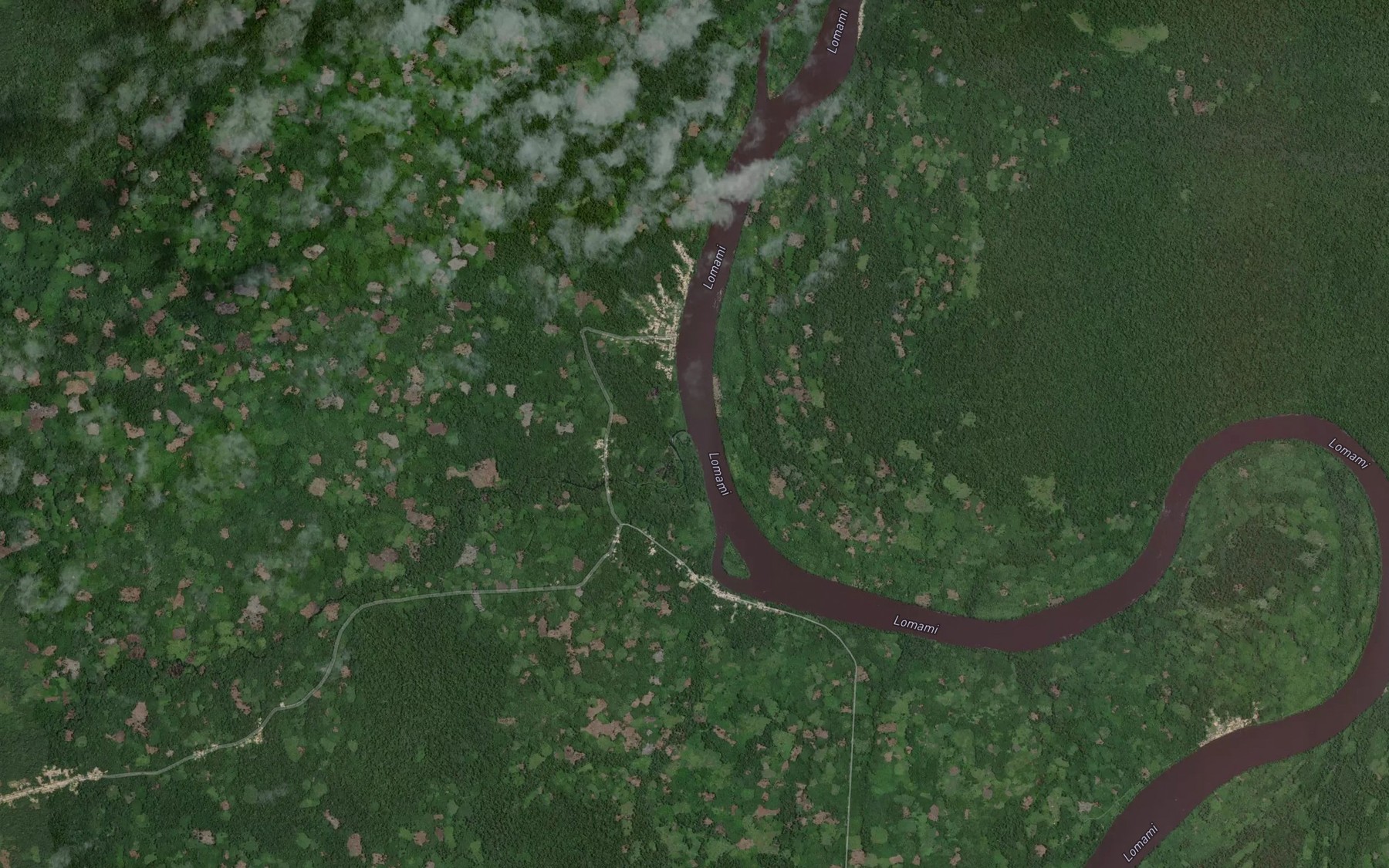 Satellite map of the Lohale