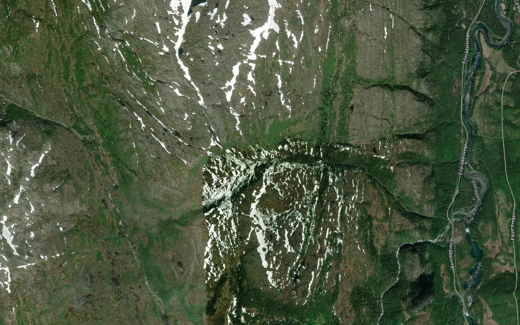 Satellite map of the Steinbekken