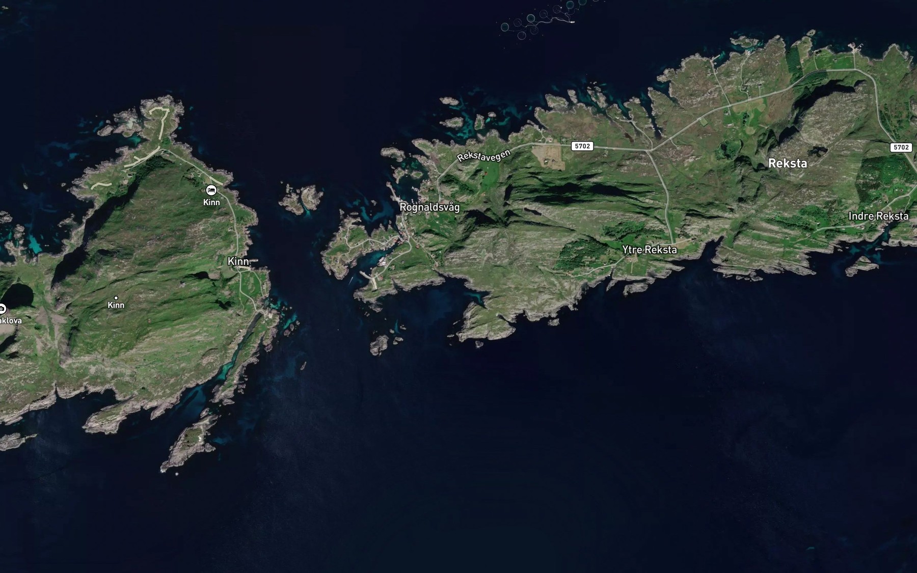 Satellite map of the Likvika