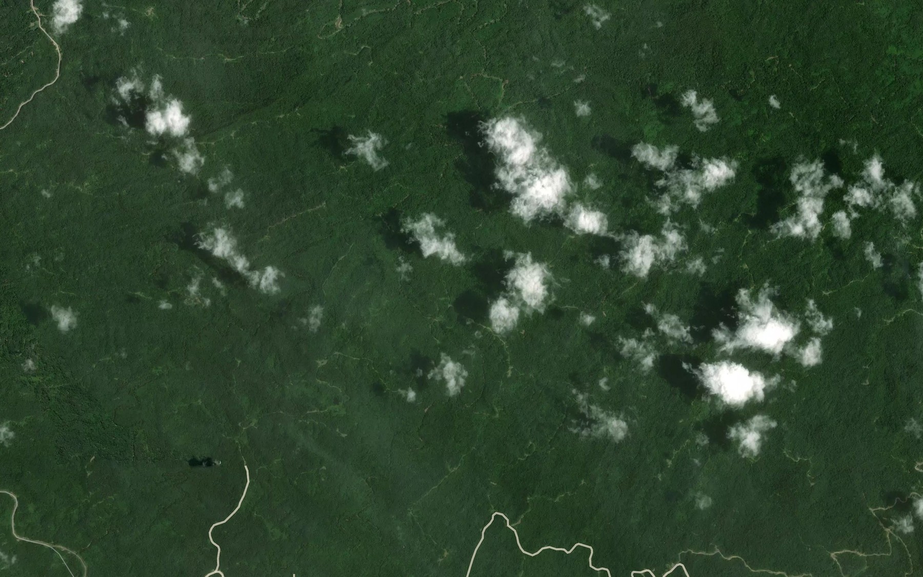 Satellite map of the Sungai Sidah