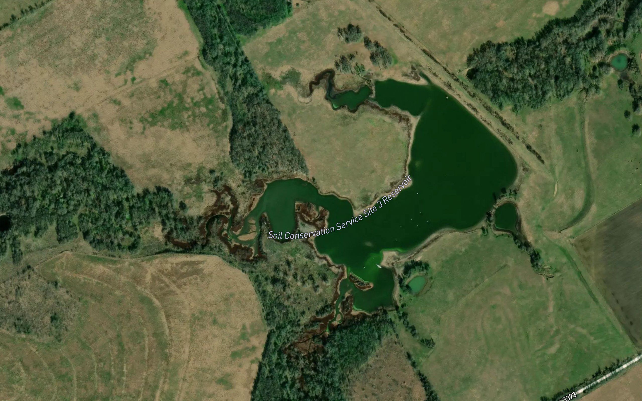 Soil Conservation Service Site 3 Reservoir