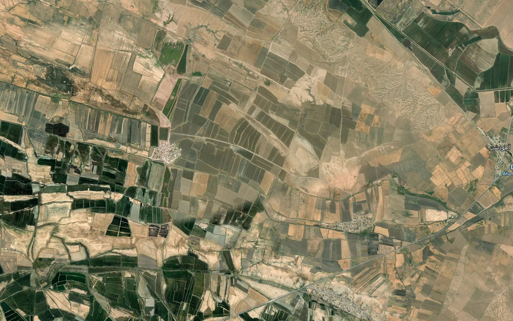 Satellite map of the Nahr-e Salayemi