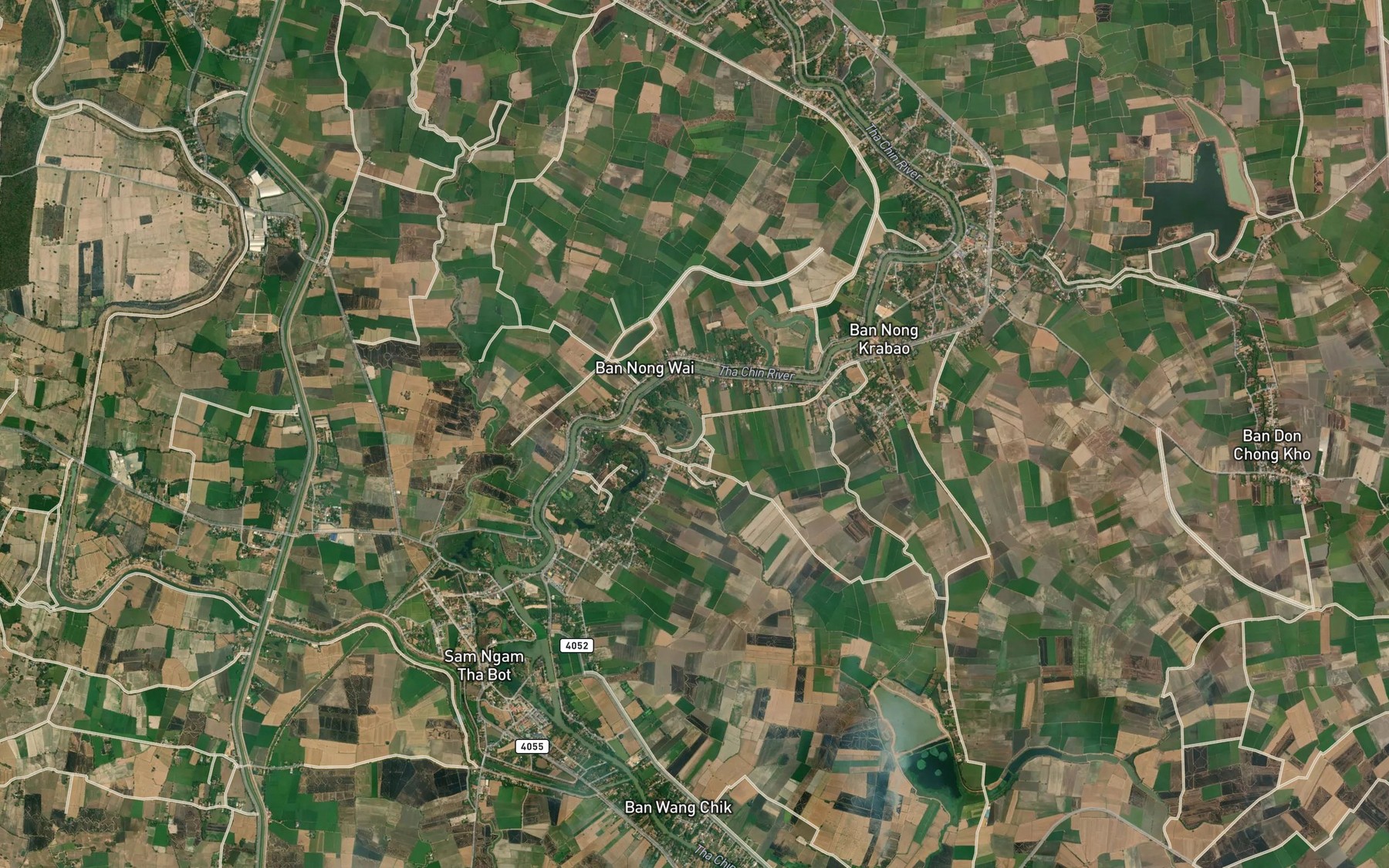 Satellite map of the Nong Bang Muang