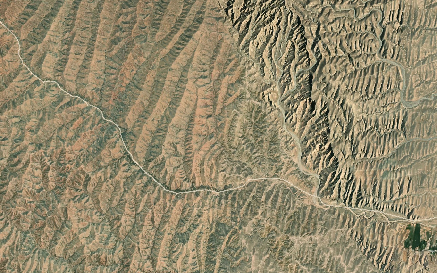 Satellite map of the Rodnik Shor
