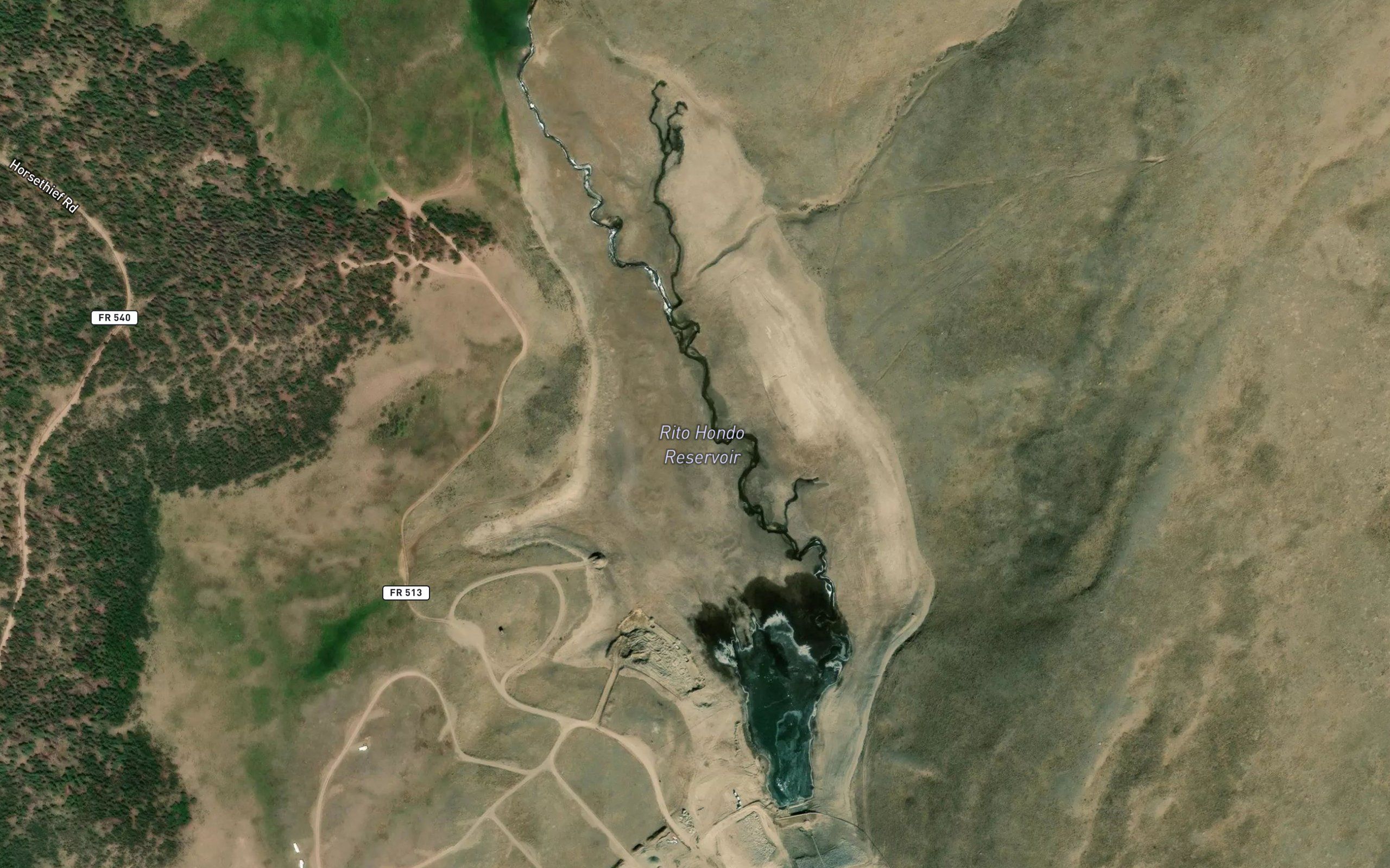 Rito Hondo Reservoir