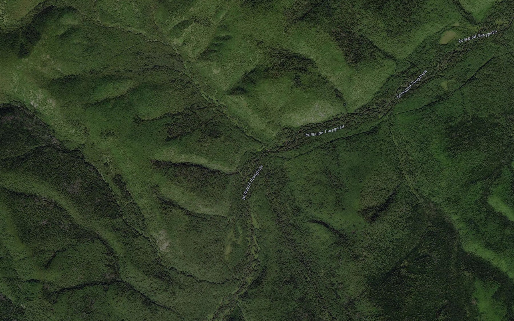 Satellite map of the Skrytyy